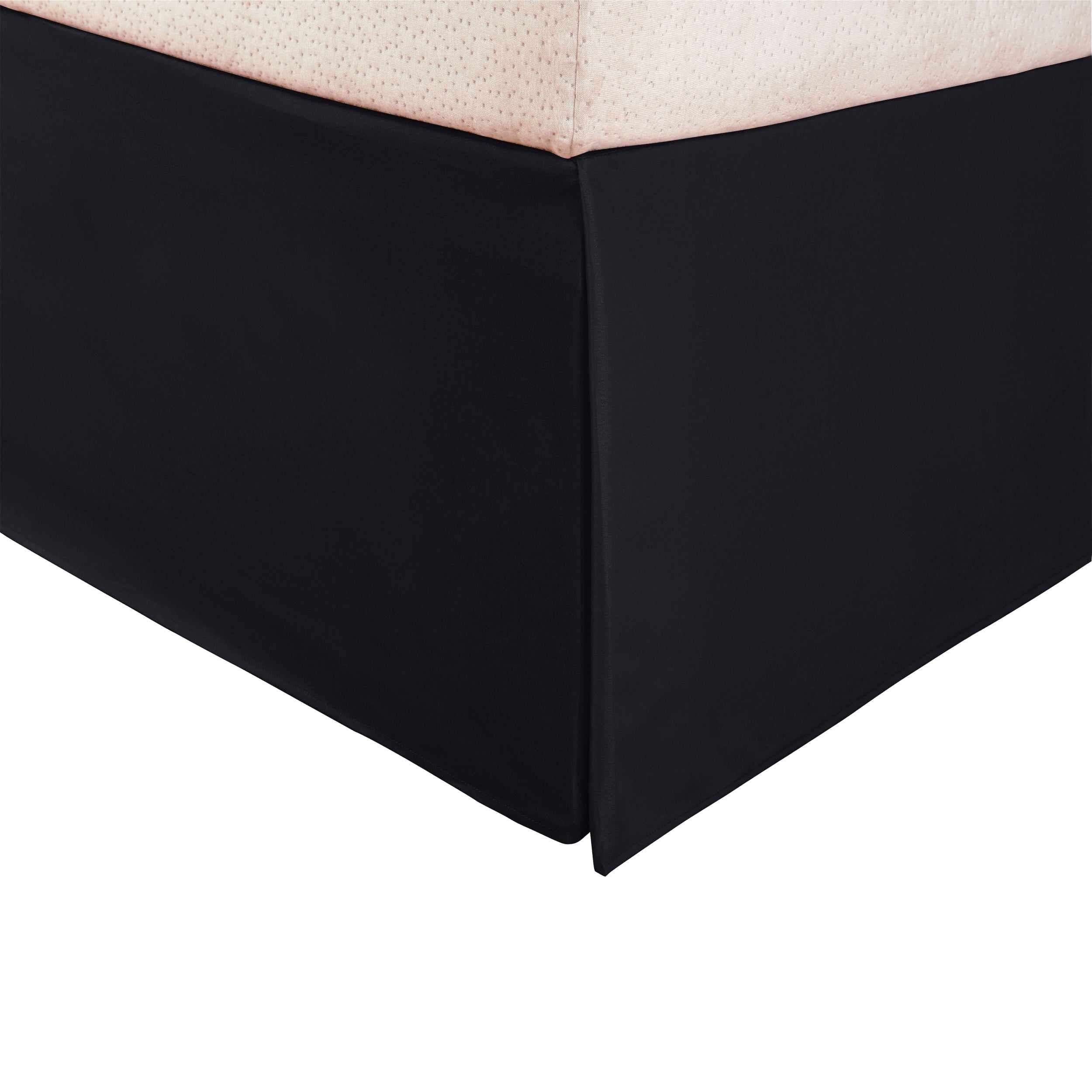 Wimberton 100% Brushed Microfiber Bed Skirt - 15 Inch Drop Length with Inverted Box Pleats for Queen/King Size Beds | Perfect for Hotel-Style Bedroom Decor & Guest Room Makeovers