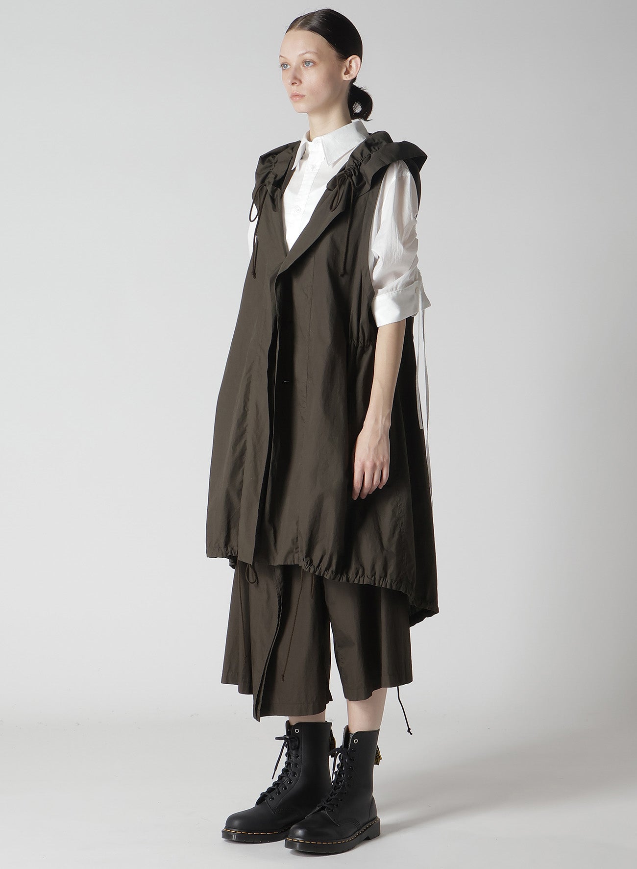 Premium Cotton Broadcloth Garment Dyed Gathered Blouson Top for Women | Casual & Boho Chic Outfits | Perfect for Layering, Office Wear & Weekend Styling