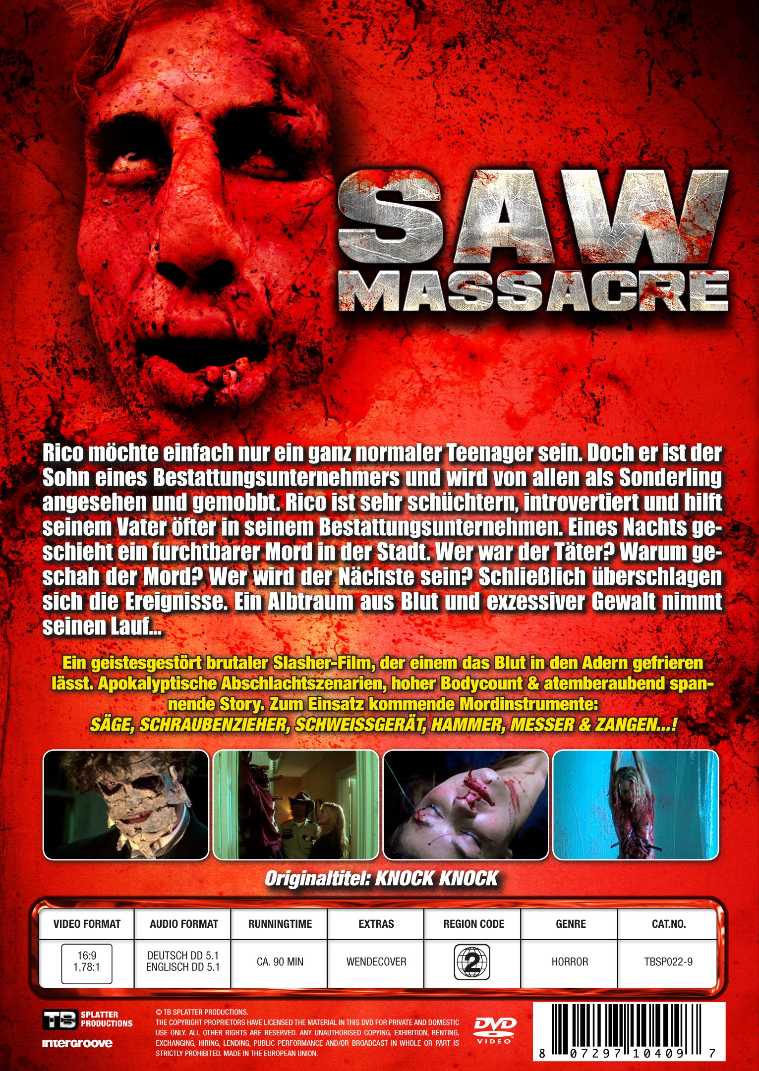 Halloween Saw Massacre Prop - Scary Horror Movie Replica for Haunted Houses & Themed Parties