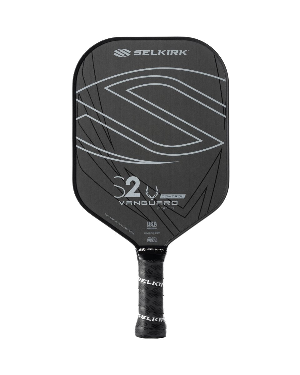 Selkirk Vanguard Control S2 Midweight Pickleball Paddle | Premium Performance for Competitive Play | Perfect for Tournaments & Recreational Games