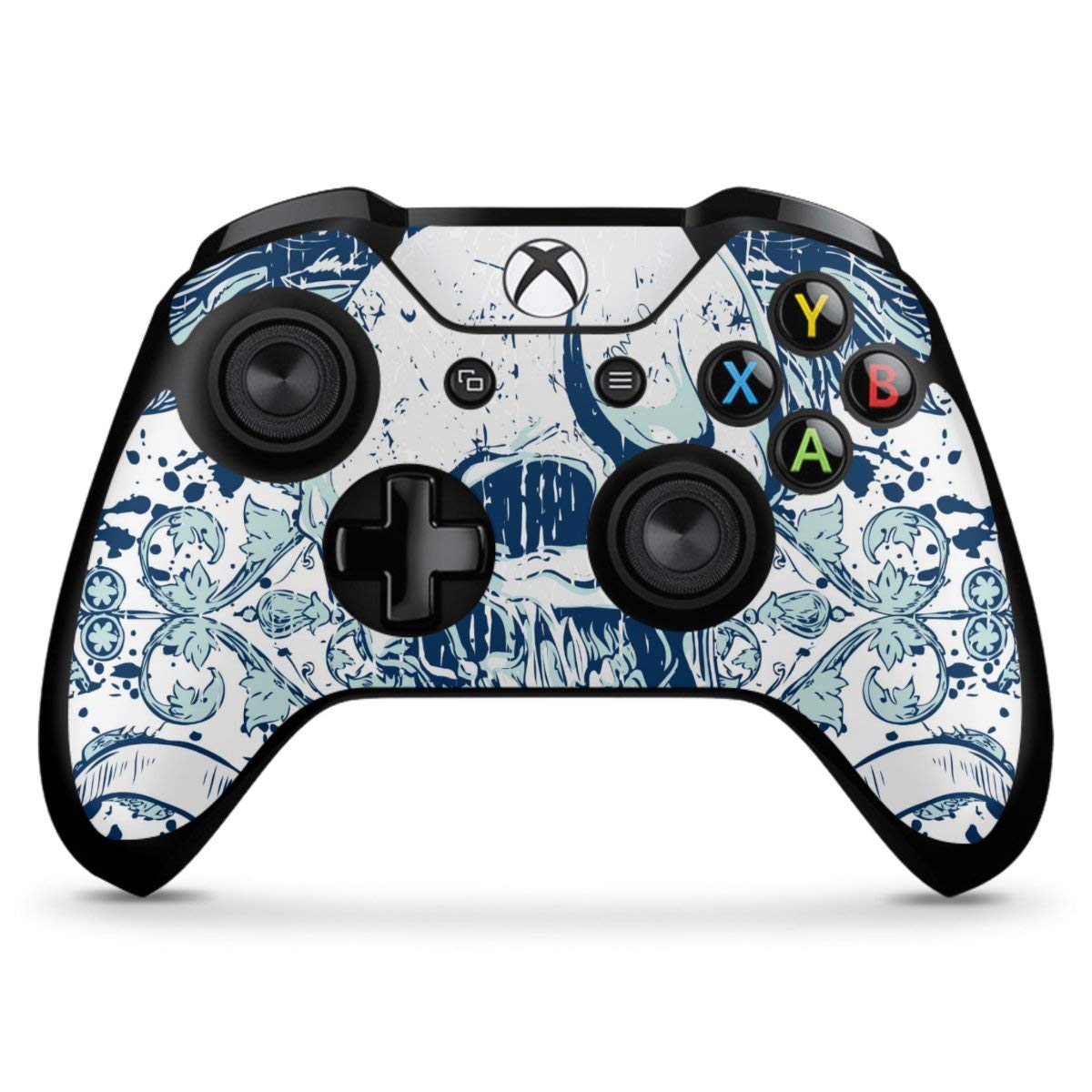 DeinDesign Skull & Wings Skin Compatible with Microsoft Xbox One X Controller - Custom Sticker Vinyl Decal for Gaming Enthusiasts | Perfect for Personalizing Your Xbox One X Controller
