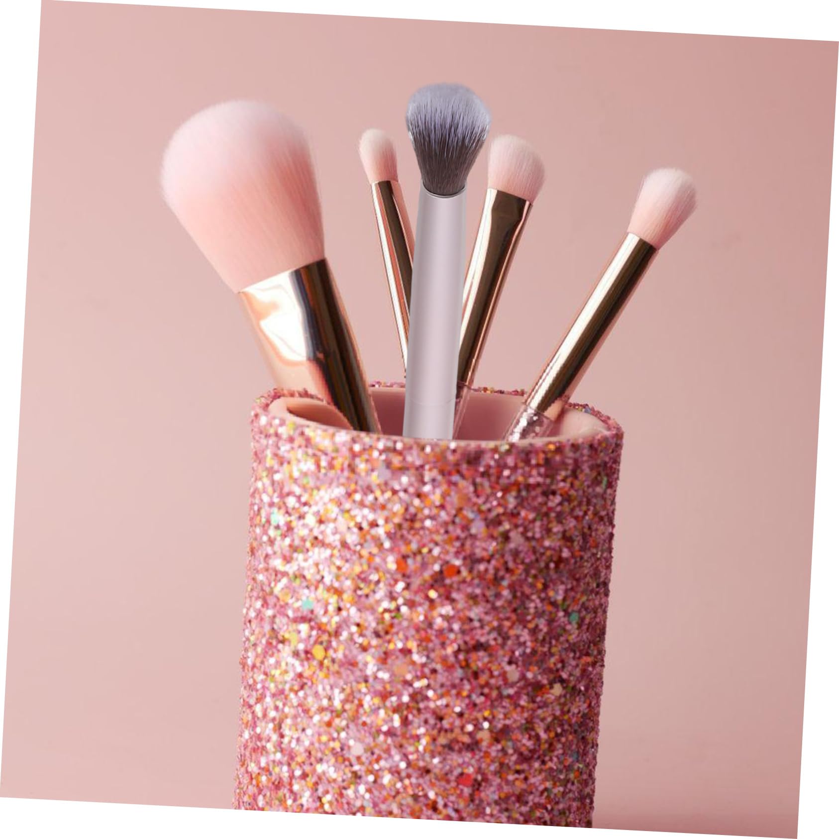 Beavorty Double Ended Eyeshadow Brush - Dual Sided Makeup Brush for Eyeshadow & Eyeliner - Professional Cosmetic Brush Set for Perfect Eye Makeup Application - Ideal for Daily Use, Travel & Professional Makeup Artists