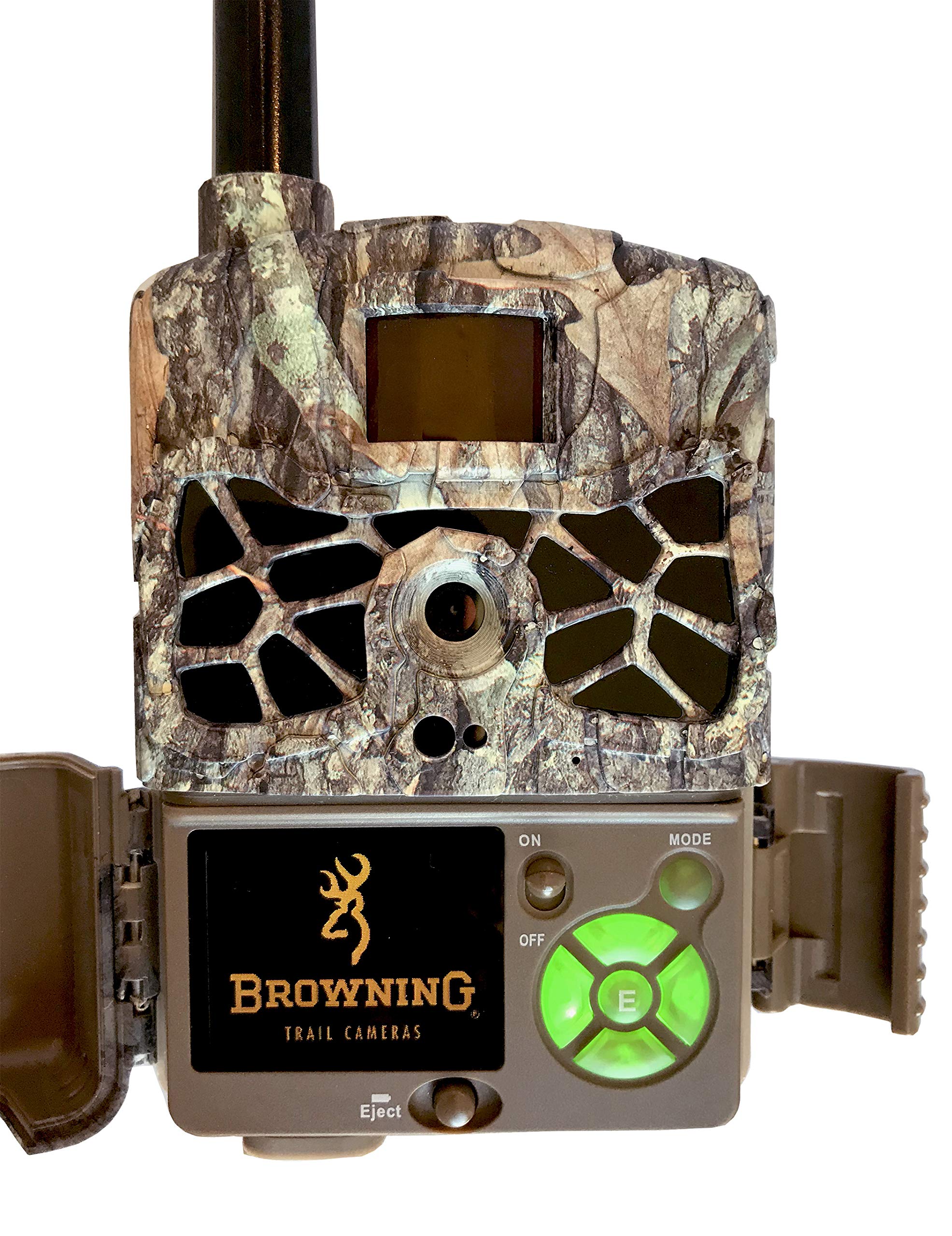 Browning Defender 4G LTE Trail Camera with Night Vision - AT&T Wireless Cellular Security Camera with Batteries, Tree Mount & Microfiber Cloth - Ideal for Wildlife Monitoring, Home Security & Outdoor Surveillance