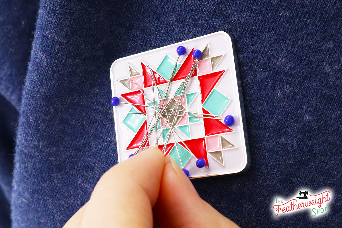 Lori Holt Prim Star Needle Minder - Magnetic Needlework Accessory for Quilting, Embroidery & Sewing Projects | Perfect for Crafters & DIY Enthusiasts