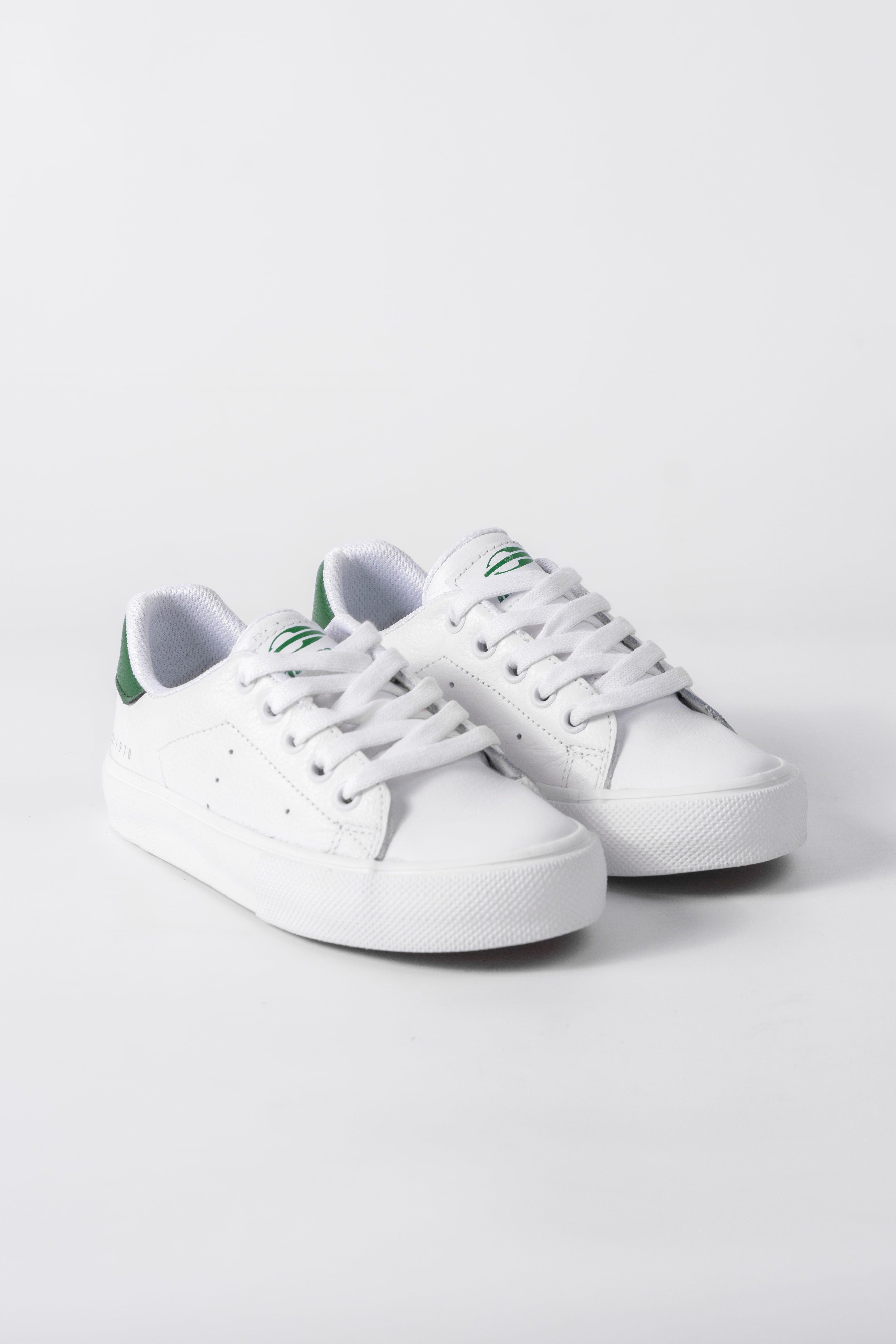 Mormaii Kids Fade White Sneakers - Lightweight Breathable Running Shoes for Boys & Girls - Perfect for School, Playground & Daily Activities
