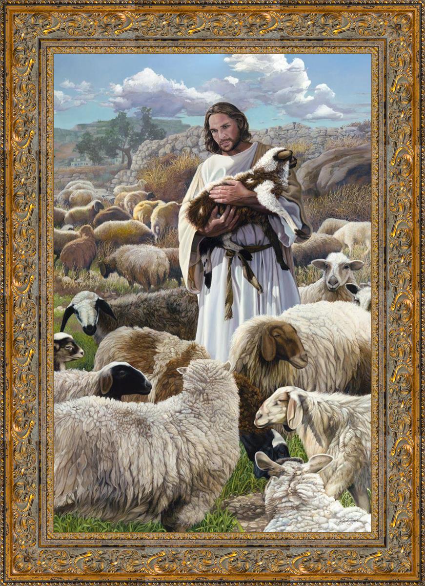 Finding The One By Liz Lemon Swindle - Inspirational Christian Art Print for Home, Office & Gift Giving - Perfect for Weddings, Anniversaries & Spiritual Decor