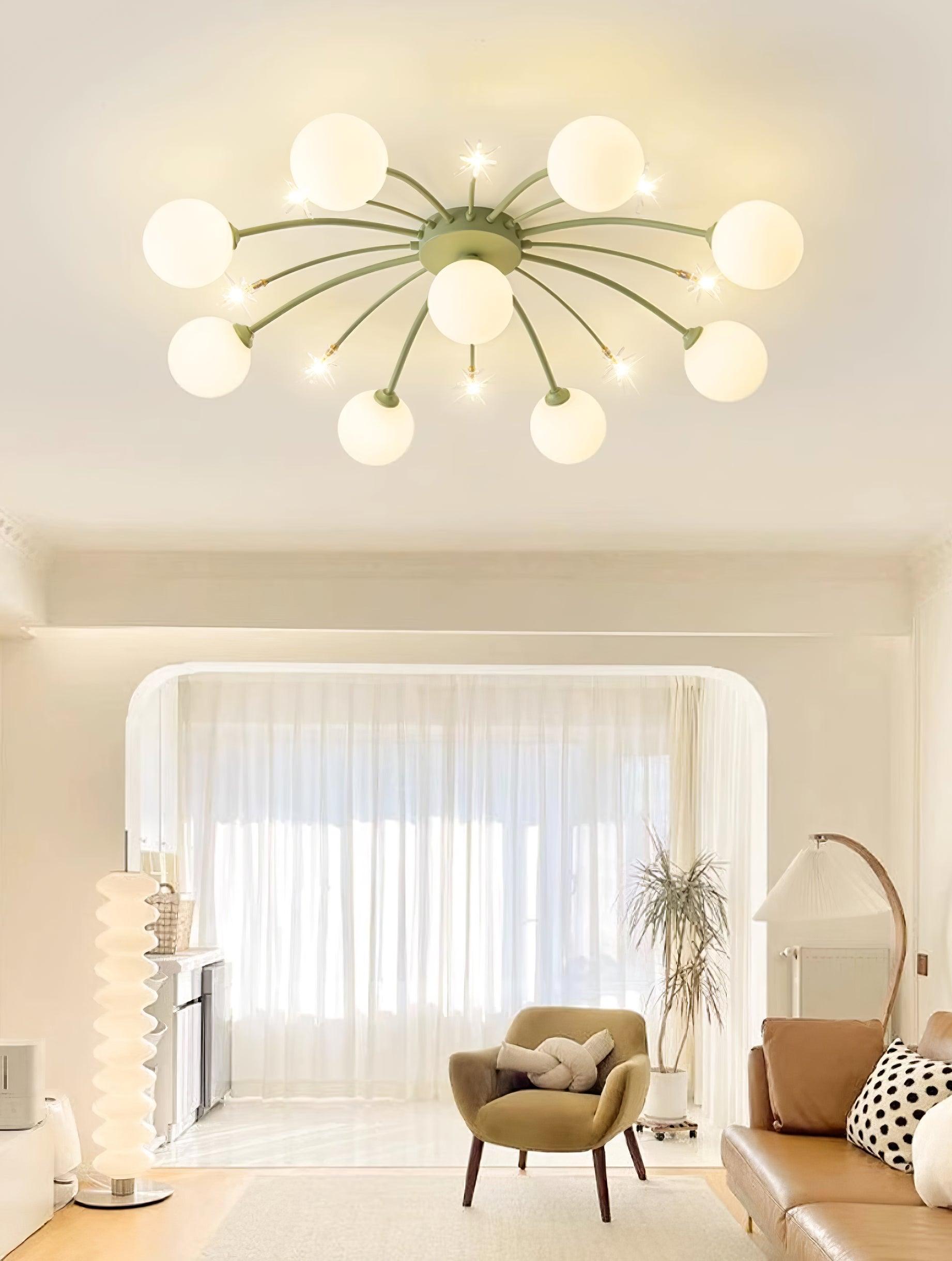 Modern Mezzo Ceiling Lamp - Elegant LED Lighting Fixture for Living Room, Bedroom & Dining Room | Energy Efficient & Stylish Home Decor