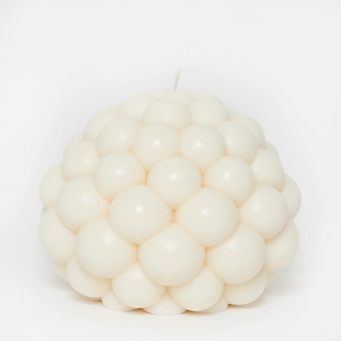 Bubble Ball Candle - Decorative Scented Soy Wax Candles for Home, Bathroom & Relaxation - Perfect for Aromatherapy, Meditation & Romantic Ambiance