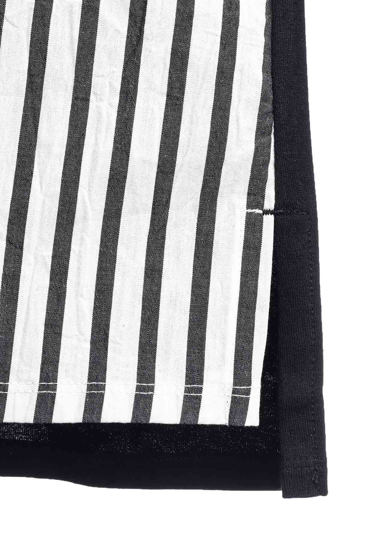 Men's Cotton Striped Button-Down Shirt - Casual & Comfortable for Work, Travel & Everyday Wear (Medium)