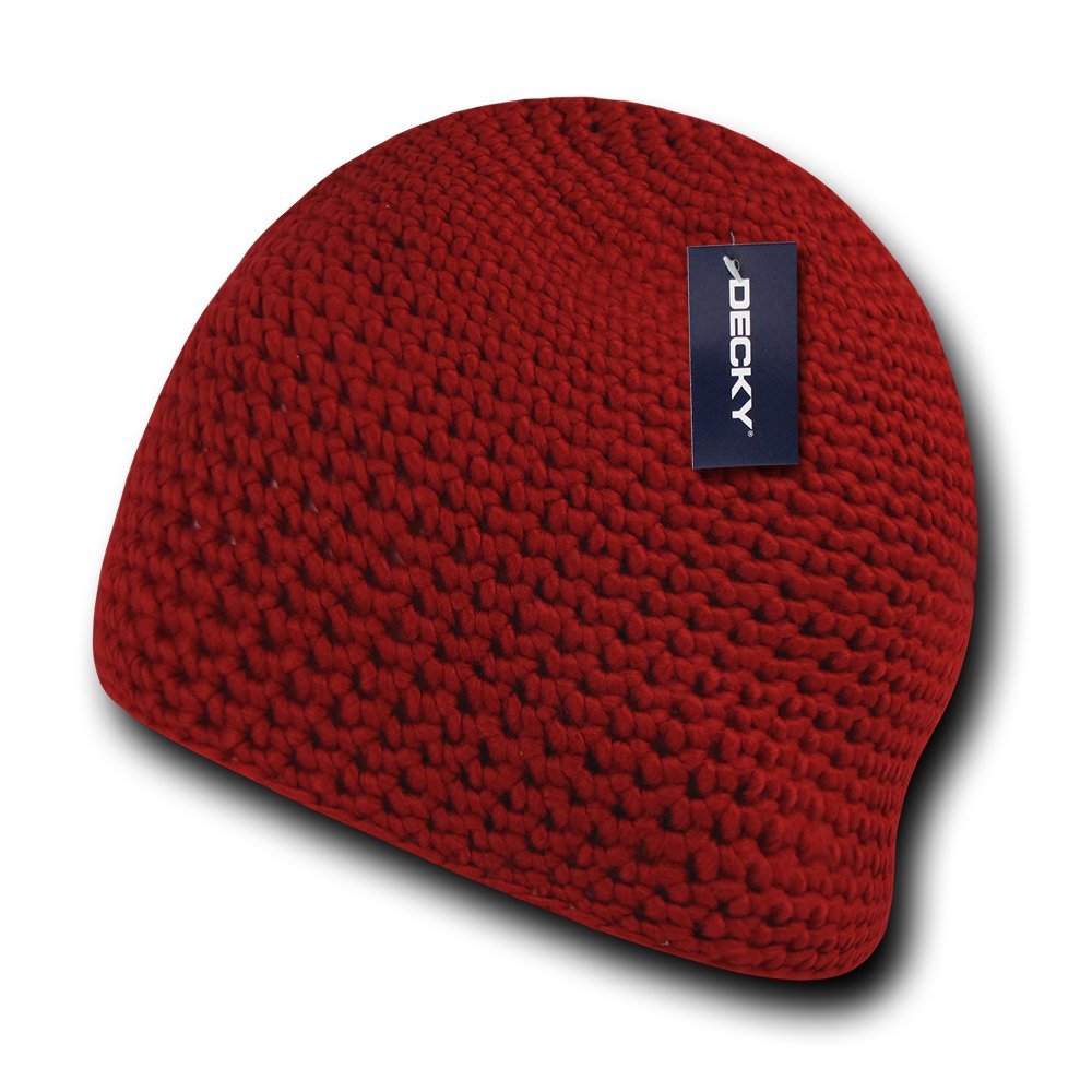 Non-Slip DECKY Door Mat Beanie - Cozy Winter Hat with Soft Fleece Lining for Indoor & Outdoor Use - Perfect for Home, Office, and Cold Weather Activities