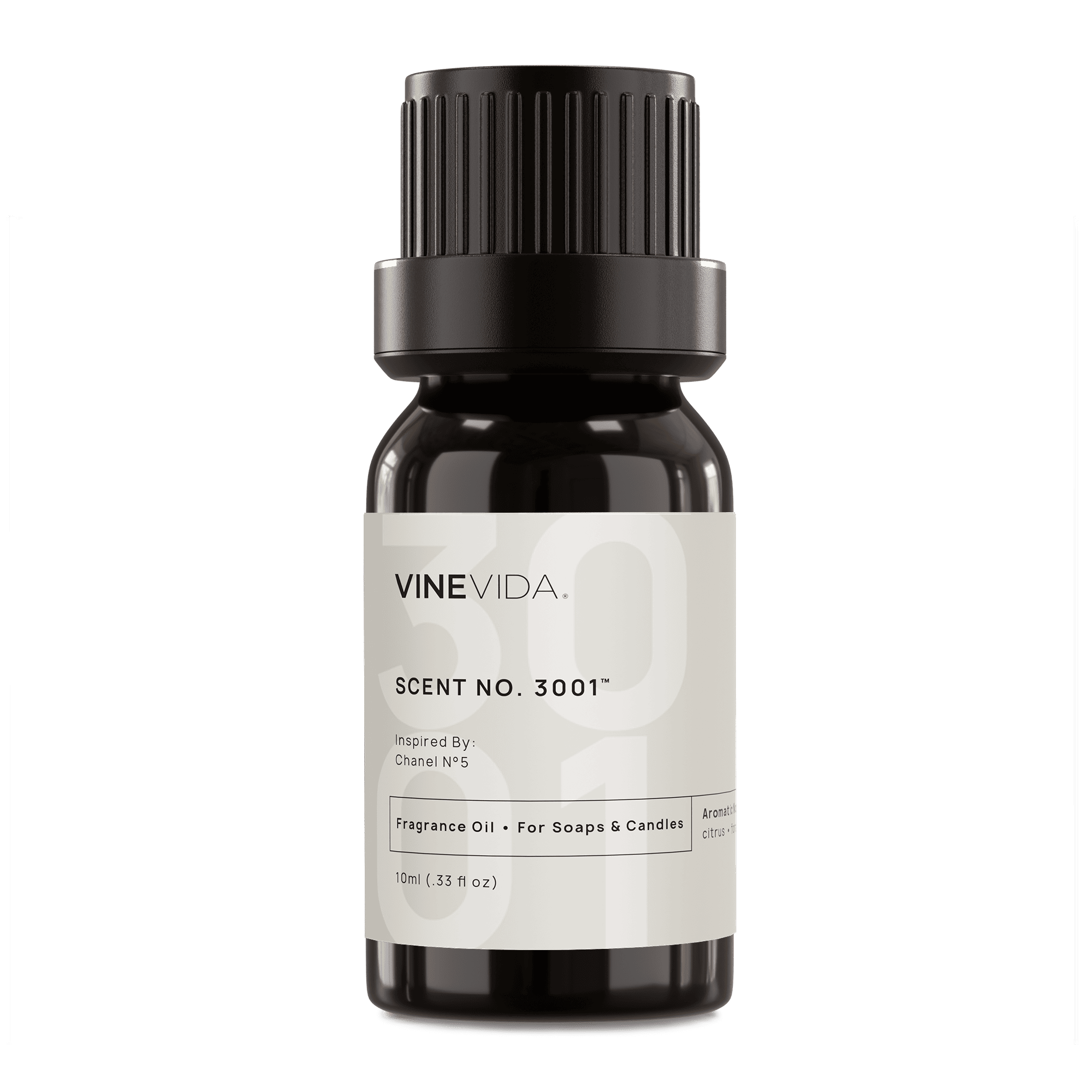 Premium 3001 Fragrance Oil for Handmade Soaps & Candles - Chanel No.5 Inspired Scent - Perfect for DIY Aromatherapy, Home Spa & Gift Making