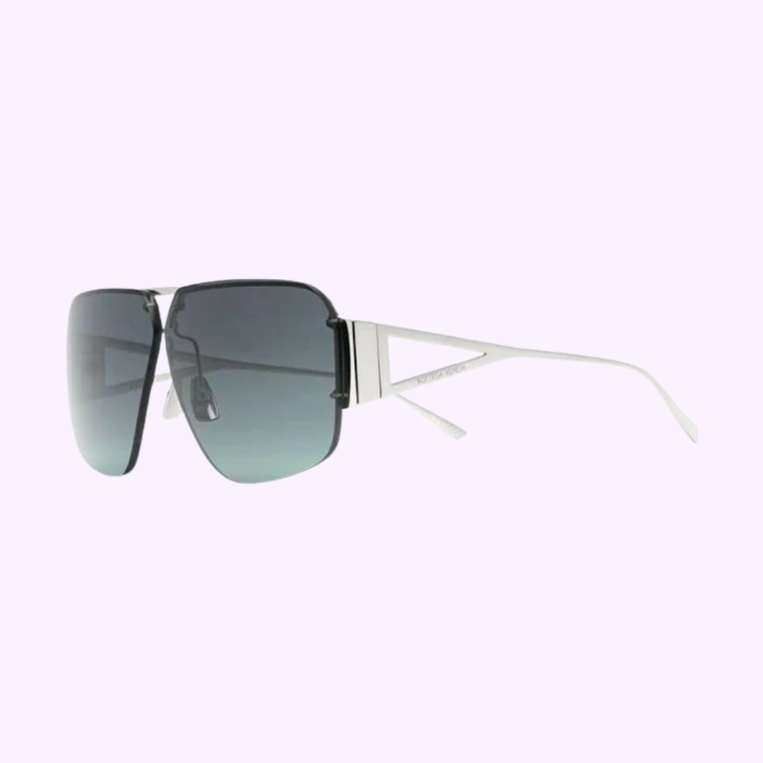 Bottega Veneta BV1065S 001 67 Unisex Sunglasses - Luxury Polarized UV Protection for Men & Women - Perfect for Beach, Driving & Outdoor Activities