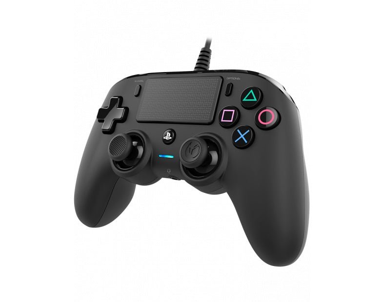 Nacon Compact Wireless Controller for PS4 & PC - Ergonomic Design, Long Battery Life - Perfect for Gaming, Streaming & Competitive Play