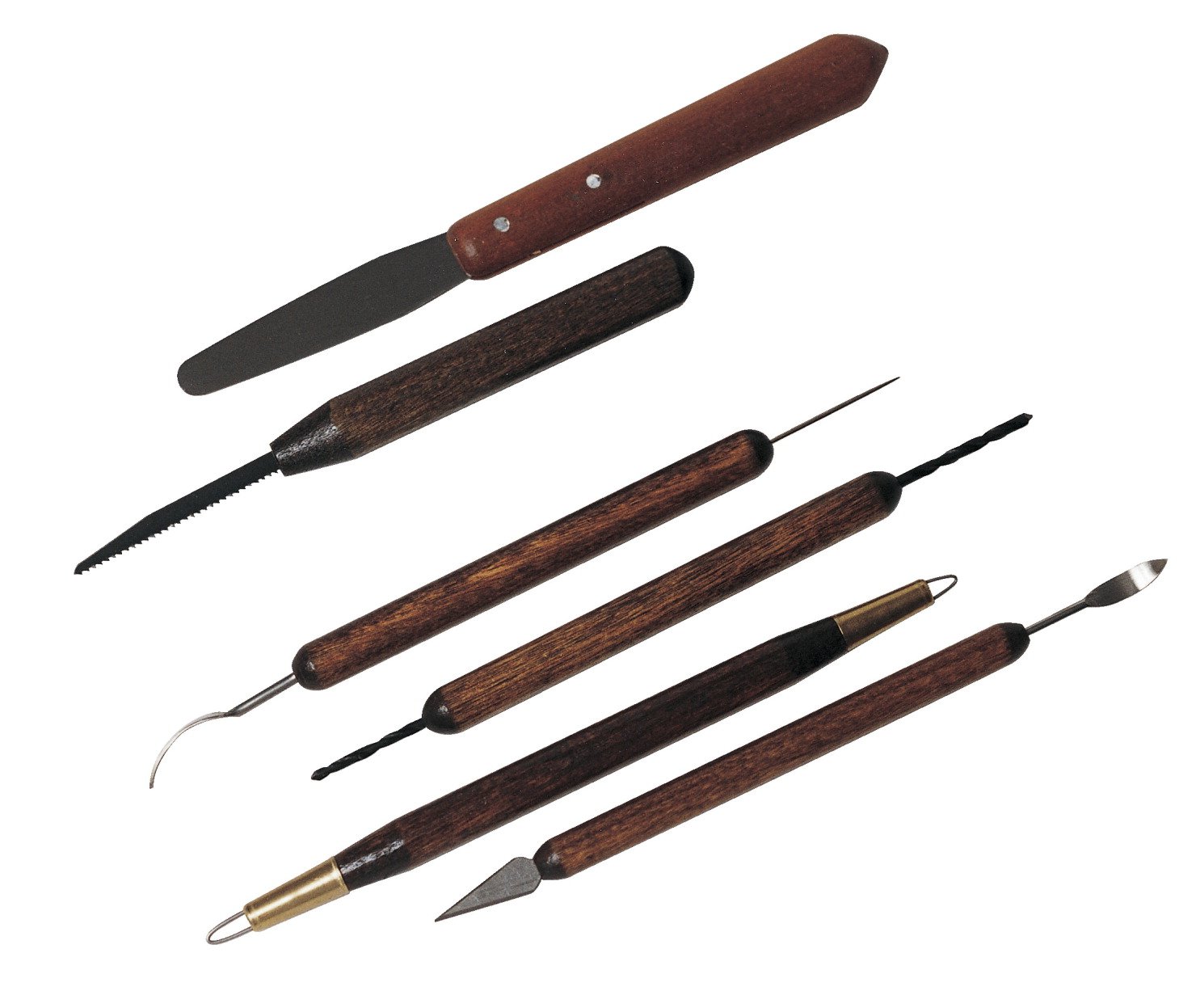 Kemper Ceramic Tool Kit - 7-Piece Professional Pottery Sculpting Set for Clay, Ceramics & Art Projects - Perfect for Artists, Hobbyists & DIY Crafting