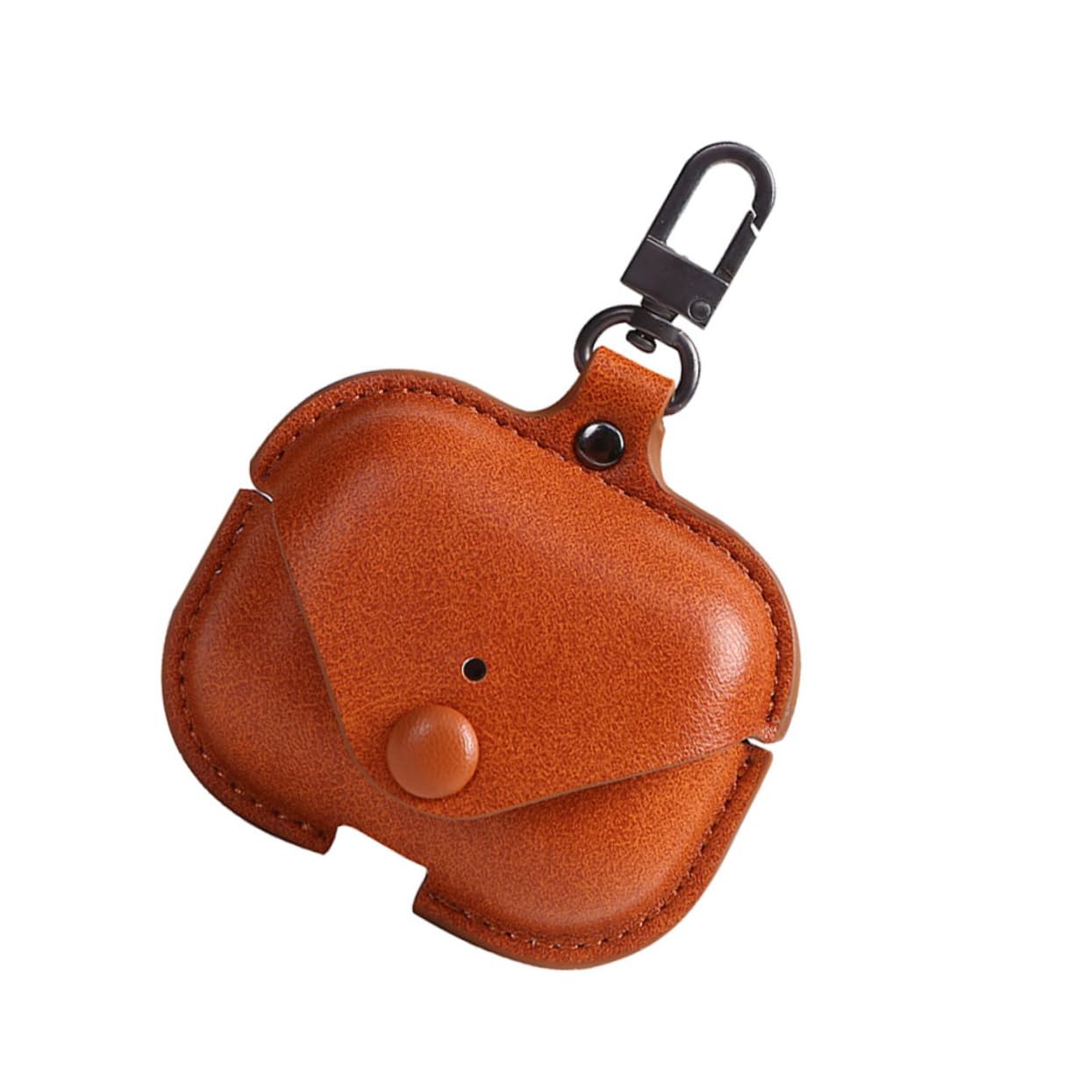 Premium Leather Earphone Case Cover for Wireless Earbuds - Key Holder & Protective Pouch for AirPods Pro/AirPods 3/AirPods 2 - Perfect for Travel, Gym & Daily Commute