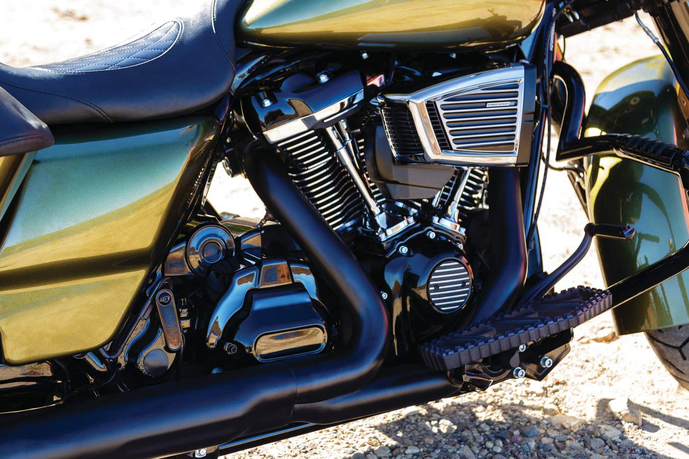 Kuryakyn 9397 Gloss Black Motorcycle Passenger Board Block Off Plates - Compatible with 1993-2019 Harley-Davidson Touring & Trike Models | Perfect for Custom Bike Builds, Chrome Delete & Aesthetic Upgrades