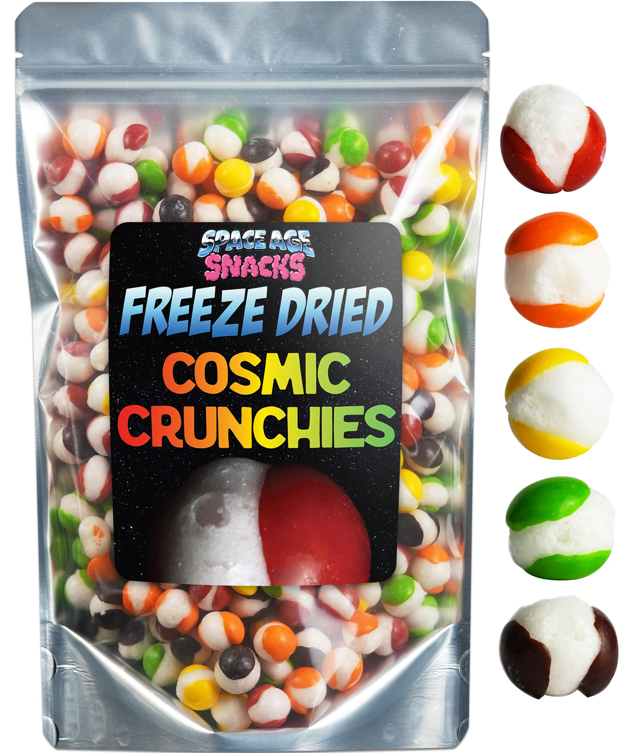 Space Age Snacks Premium Freeze Dried Candy - 1 Pound Cosmic Crunchies | Sweet Freeze Dried Treats for Kids & Adults | Perfect for Parties, Gifts & Space-Themed Events
