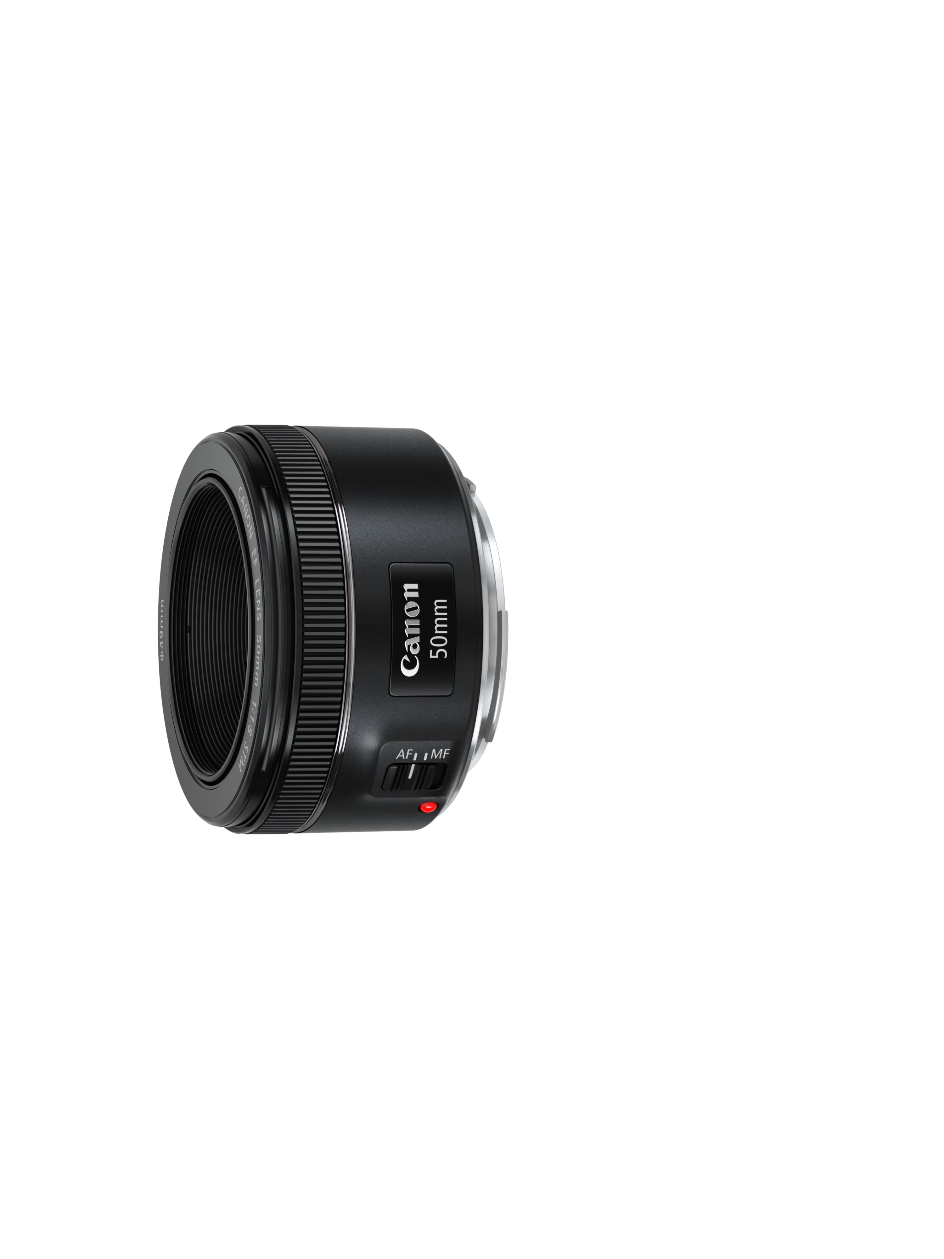 Canon EF 50mm f/1.8 STM Lens - Fast Prime Portrait Lens for DSLR Cameras | Perfect for Low Light Photography, Street & Travel Shots