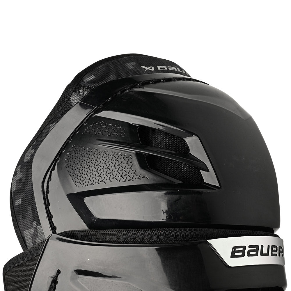 Bauer Supreme M3 Intermediate Ice Hockey Shin Guards - Youth & Adult Protective Gear for Hockey Players - Perfect for Games, Practice & Training Sessions