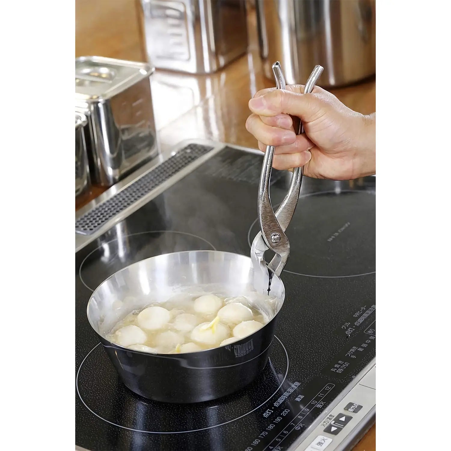 EBM Molybdenum Steel Yattoko Pot - Premium Japanese Cooking Pot for Home & Professional Kitchens | Perfect for Soups, Stews & Slow Cooking