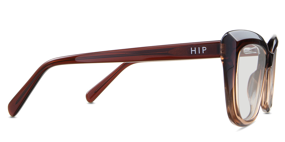 LESA Women's Prescription Tinted Glasses - Stylish & UV Protection for Reading, Driving & Outdoor Activities