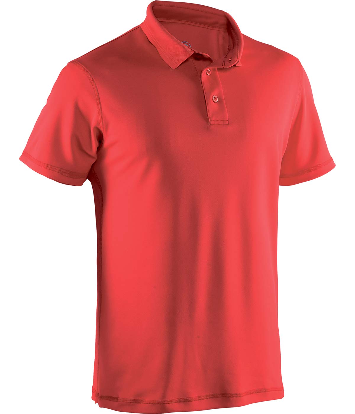 ABACUS Sportswear Men's Performance Golf Polo Shirt - Moisture Wicking, UV Protection & Breathable Myrick Short Sleeve Top for Golf, Clubhouse & Casual Wear