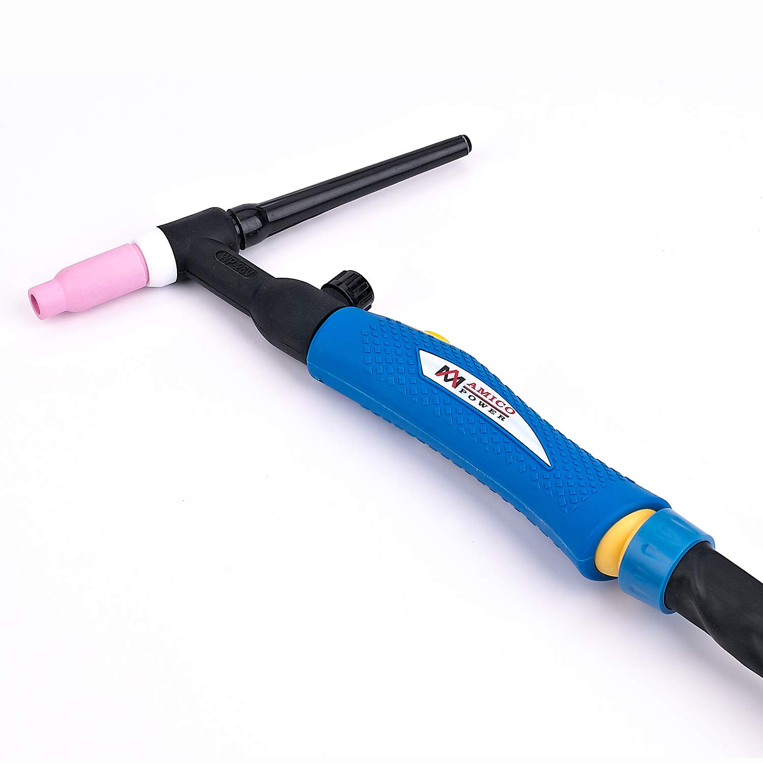 TIG-26V 200 Amp 13-Feet Professional TIG Welding Torch - Compatible with Amico Power TIG Welders | Perfect for DIY Projects, Metal Fabrication & Automotive Repairs
