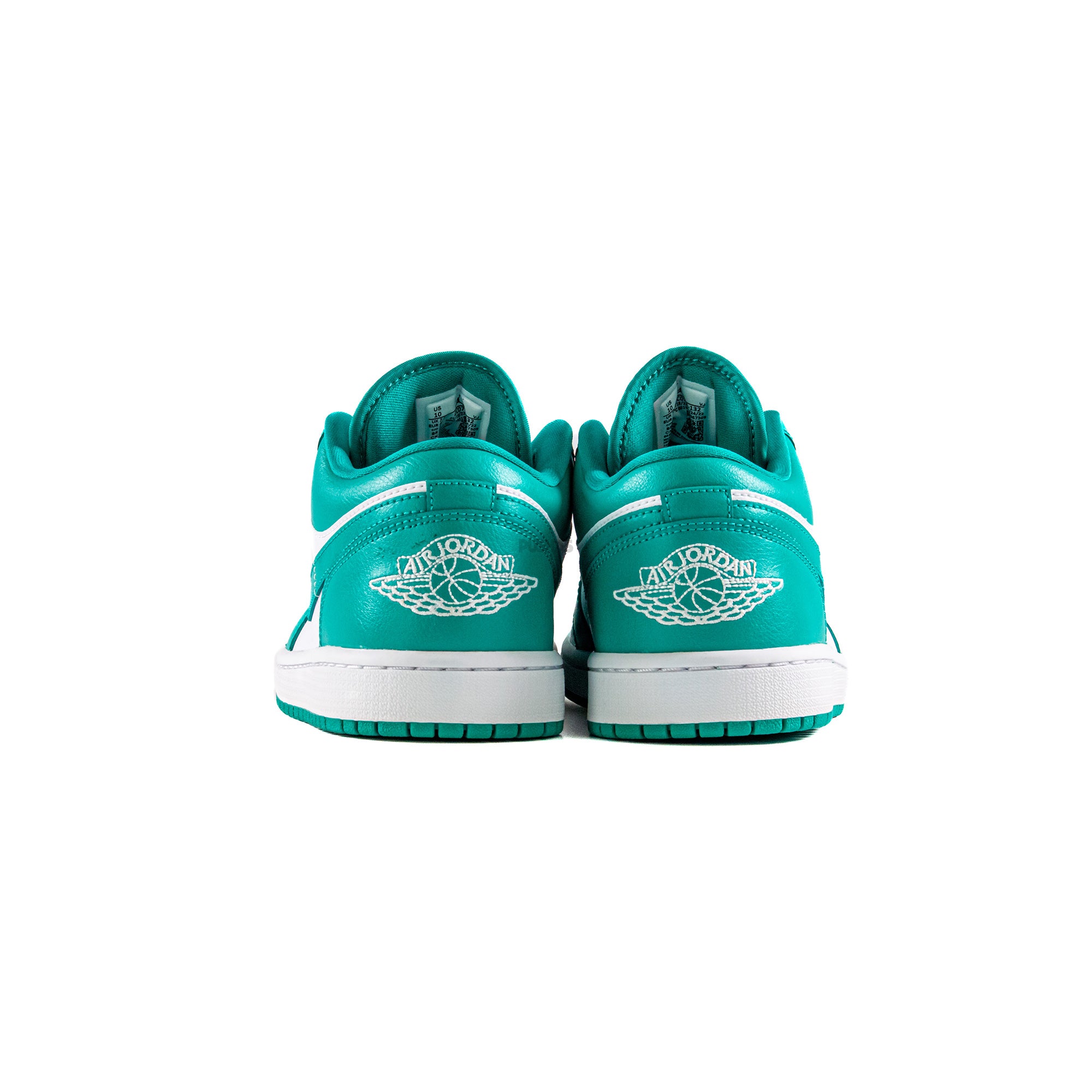 Air Jordan 1 Low 'New Emerald' Women's Sneakers (2022) - Comfortable Casual & Athletic Shoes for Running, Gym, and Streetwear Fashion