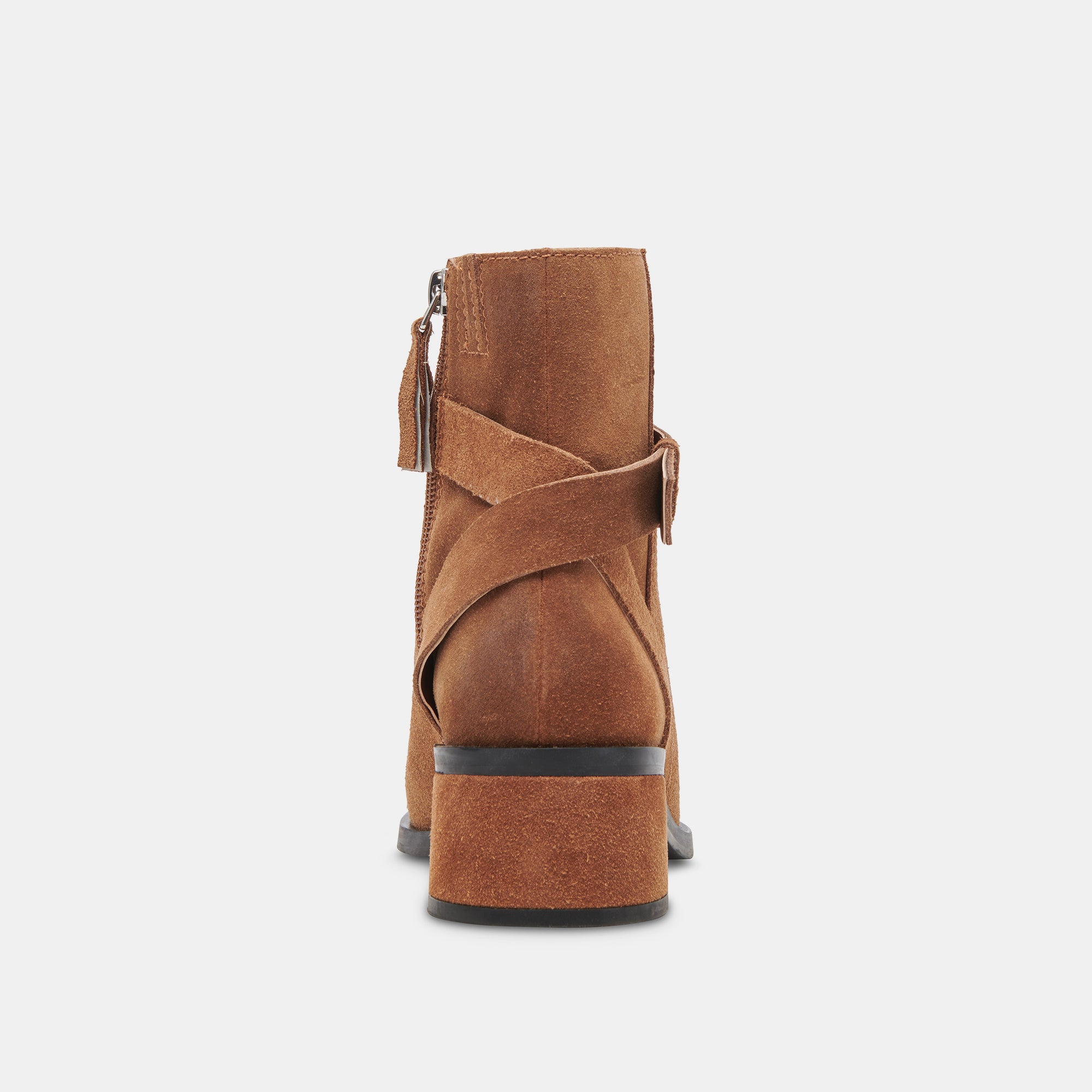 Leland Brown Suede Booties for Women - Comfortable & Stylish Ankle Boots for Fall & Winter Fashion | Perfect for Casual Outfits, Office Wear & Date Nights