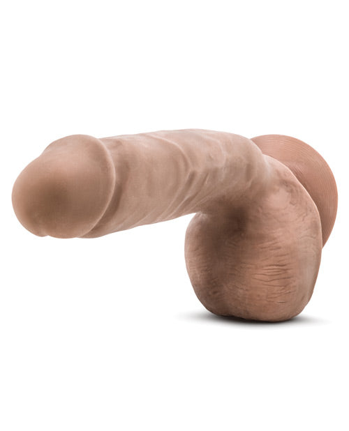 Au Naturel Macho Dildo 8.75 Inch Realistic Caramel Dildo for Men - Perfect for Solo Play, Couples & BDSM Scenes