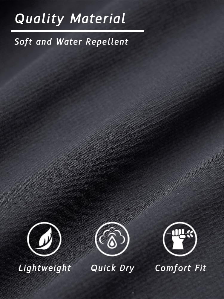 TACVASEN Men's Cargo Pants - 5 Pocket Water Resistant Lightweight Quick-Dry Ripstop Stretch Pants for Hiking, Work, Travel & Outdoor Adventures | Perfect for Camping, Climbing and Daily Wear