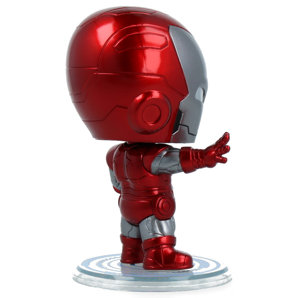 Marvel Comics Iron Man Silver Centurion Armor Cosbaby Figurine - Collectible Action Figure for Display, Gifts & Marvel Fans