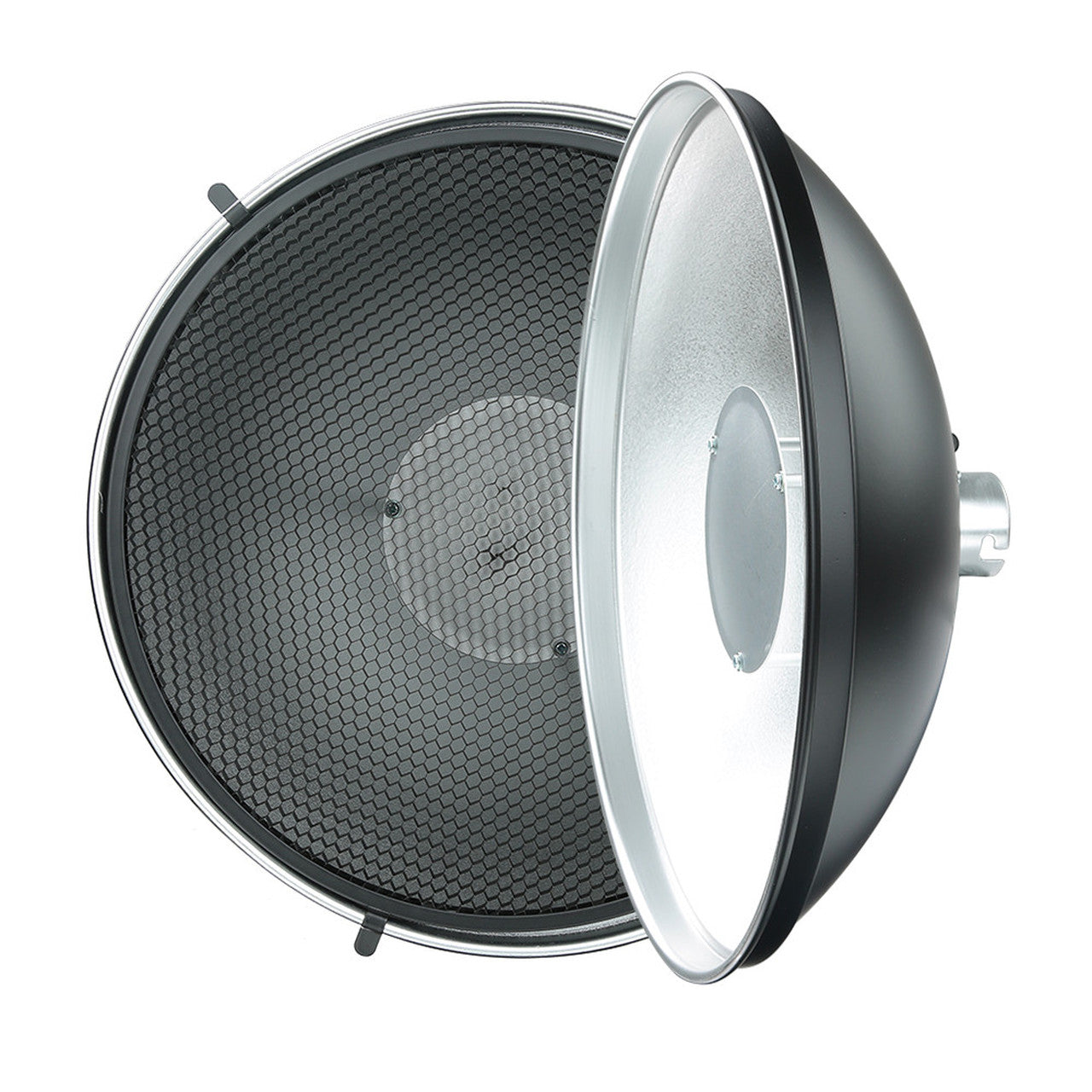 Godox AD S3 Beauty Dish Reflector with Honeycomb Grid for AD200PRO Flash - Professional Studio Lighting Accessory for Portrait & Fashion Photography
