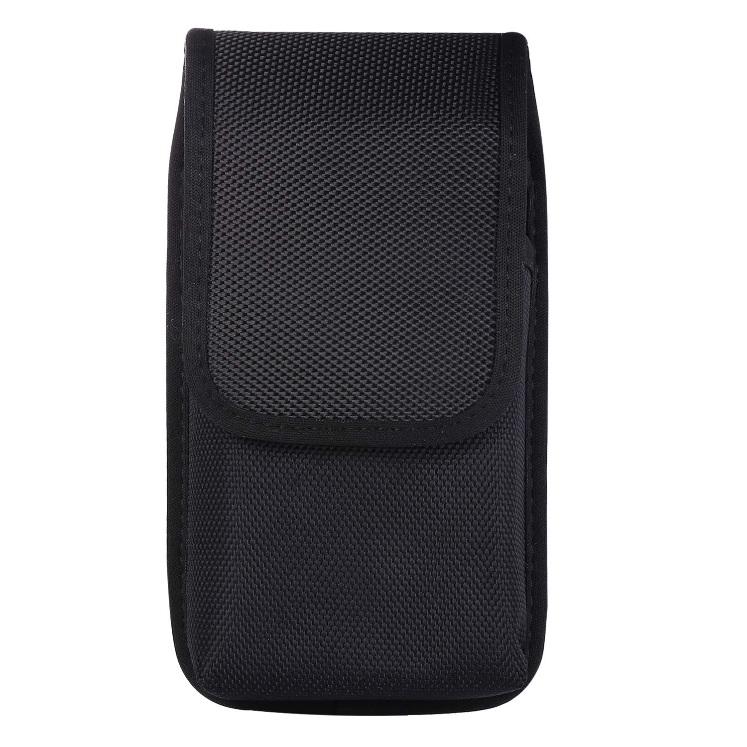 2 Pack Nylon Phone Holster with Belt Loop - Vertical Pouch Case Compatible with iPhone 11/12/13/14/15 Pro Max, Samsung Galaxy S10/S20/S21/S22/S23/S24/Plus/FE/A15/A53/A54, Google Pixel 6/6a/7/7a/8/8a/9 Pro XL - Perfect for Outdoor, Work & Travel Accessories