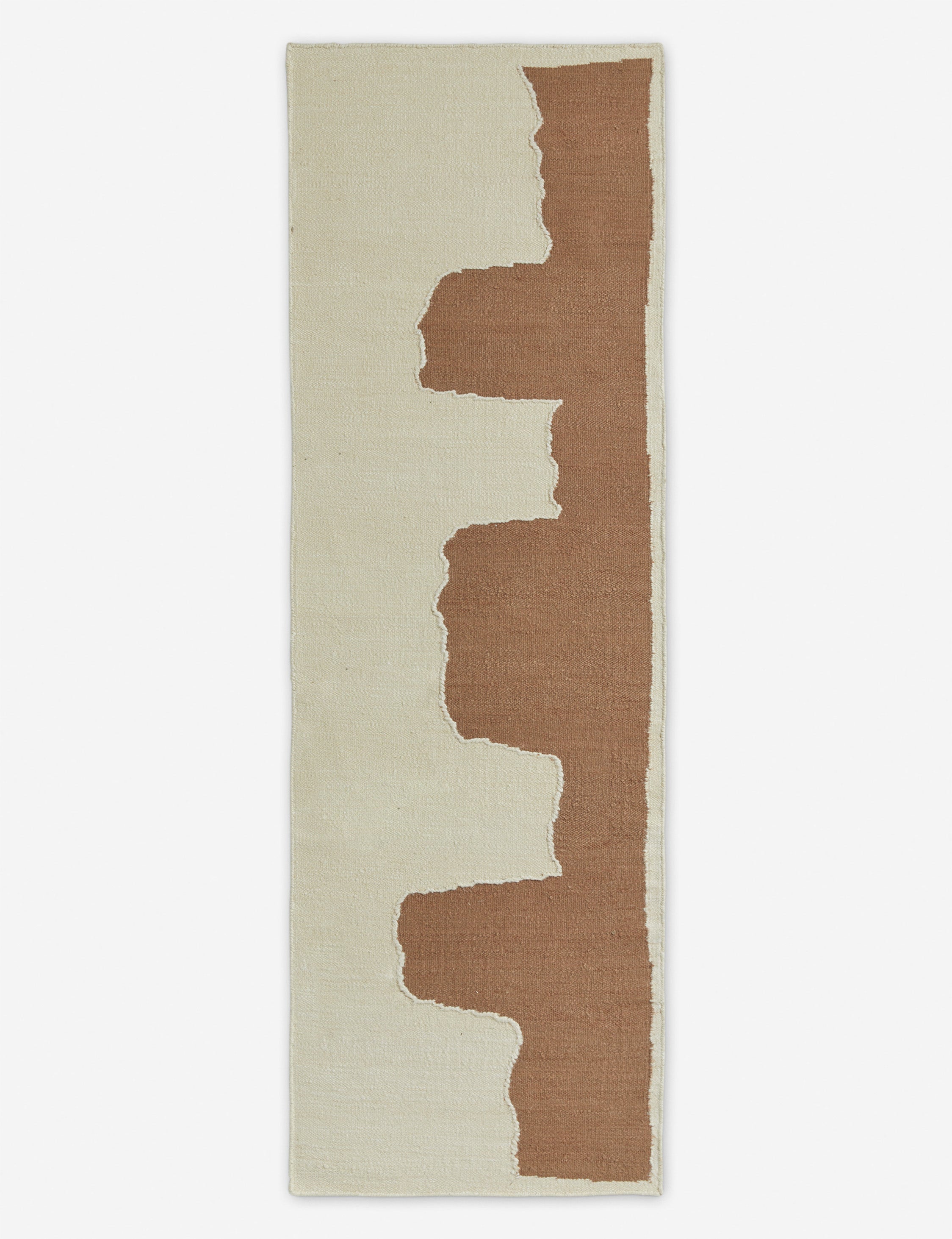 Elan Byrd Butte Flatweave Linen Rug Swatch 18