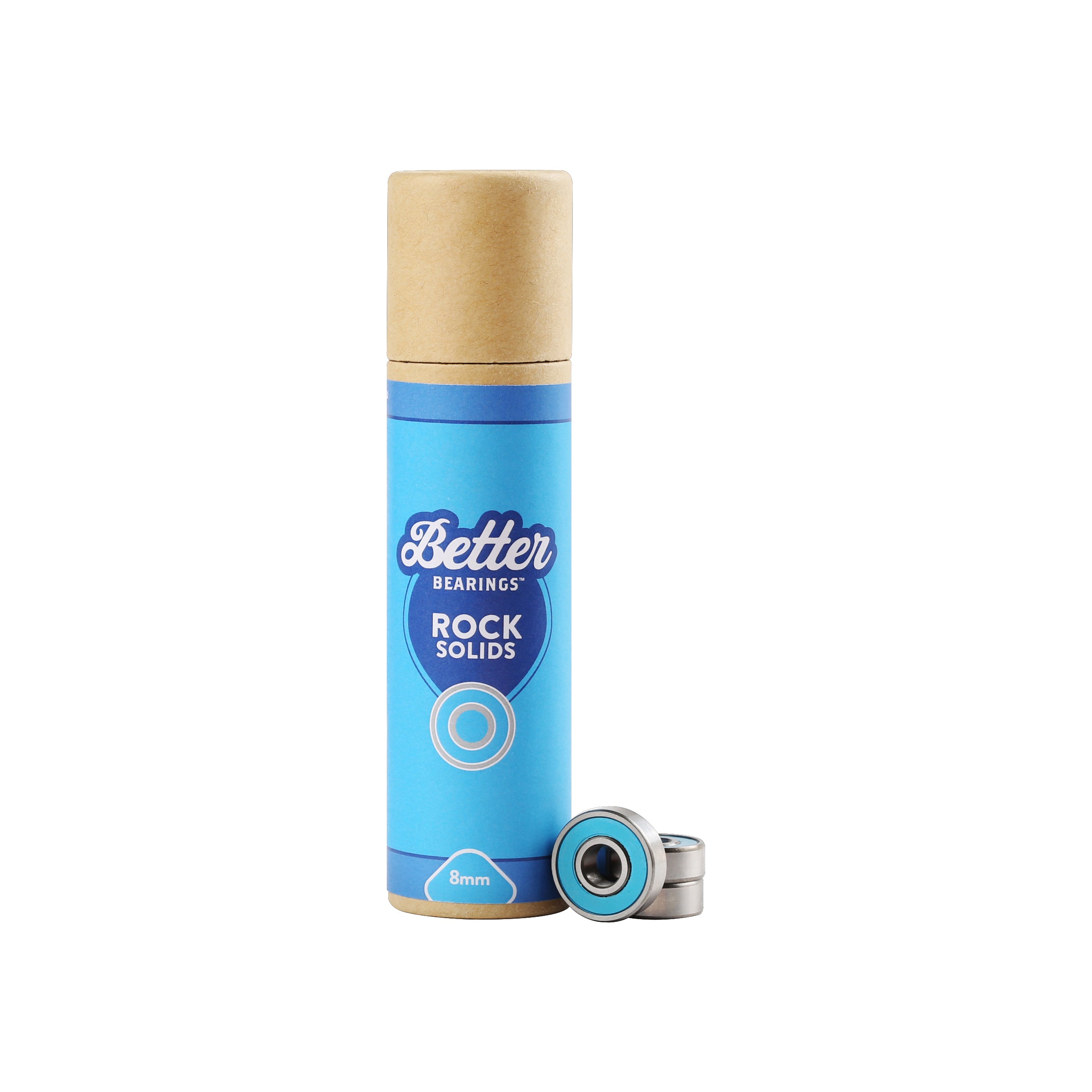 ROCK SOLIDS ABEC 7 Bearings (16 Pack) - High Performance Skateboard & Longboard Bearings for Smooth Riding