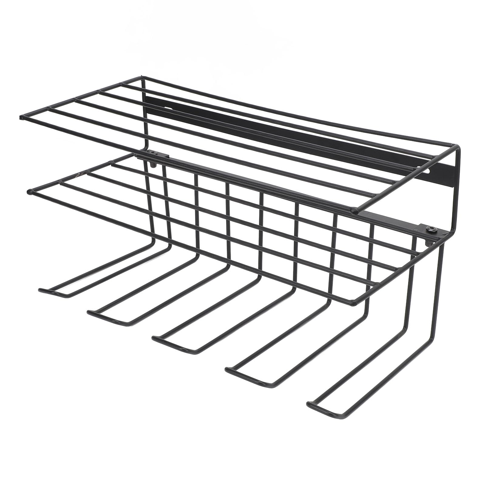 Wall Mounted Power Tool Organizer - 3 Tier Garage Storage Rack for Drills, Screwdrivers & Hand Tools | Heavy Duty Utility Shelf for Workshop & DIY Projects