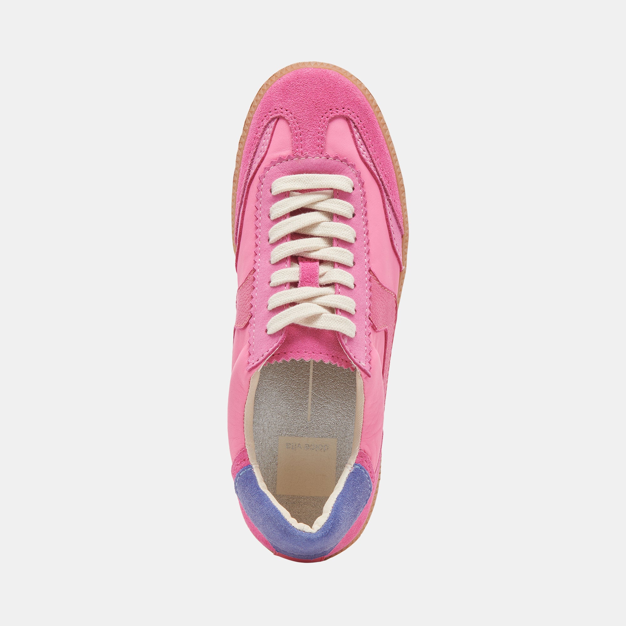 Pink Suede Notice Sneakers - Women's Fashion Sneakers for Casual Wear & Street Style
