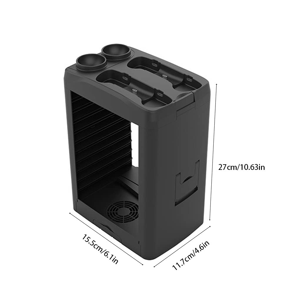 Multifunctional Game Storage Rack for Switch, Headphones & Gamepads - Organize Gaming Gear