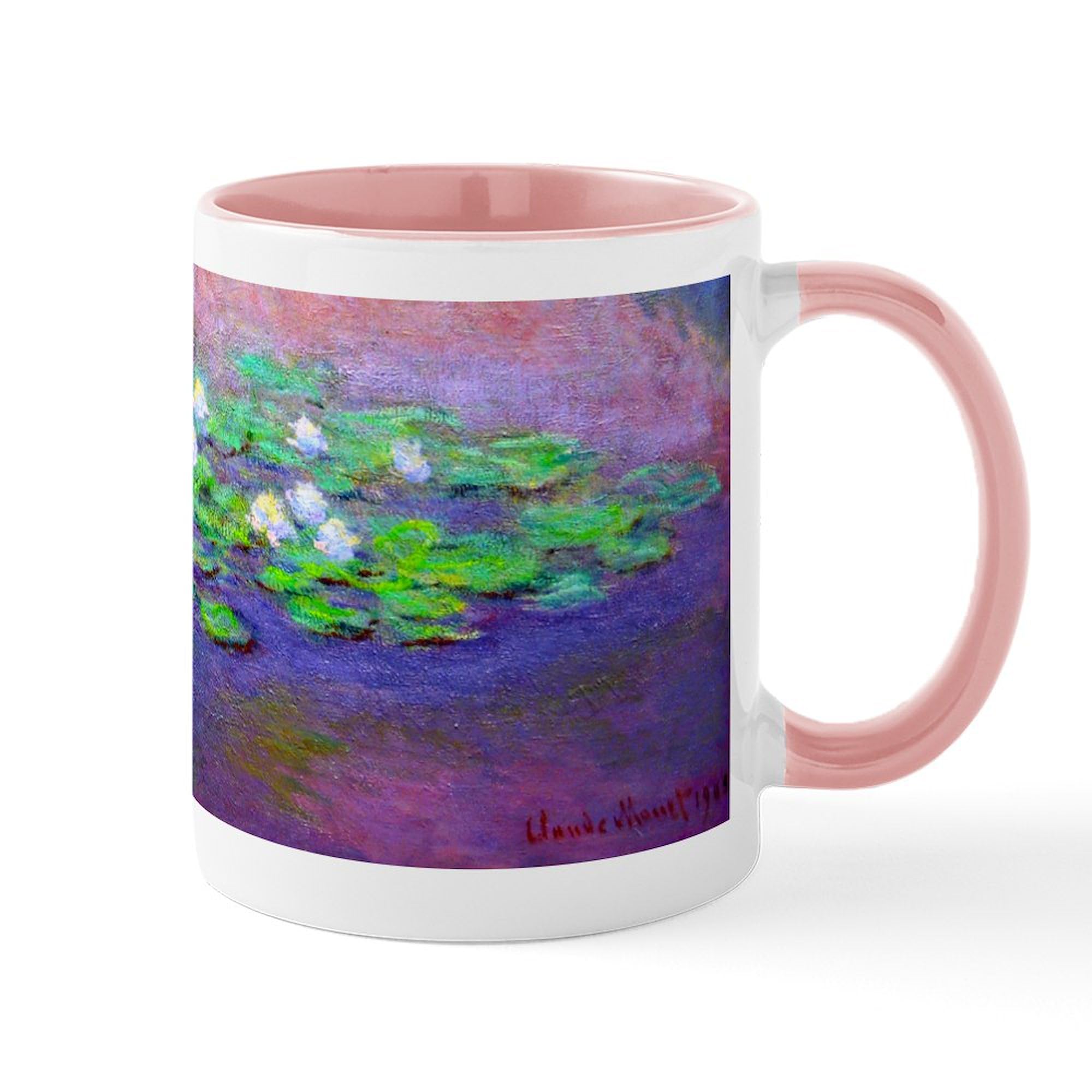 Monet Inspired 11 oz (325 ml) Ceramic Coffee Mug - Perfect for Tea, Hot Chocolate & Office Use - Classic Art Design