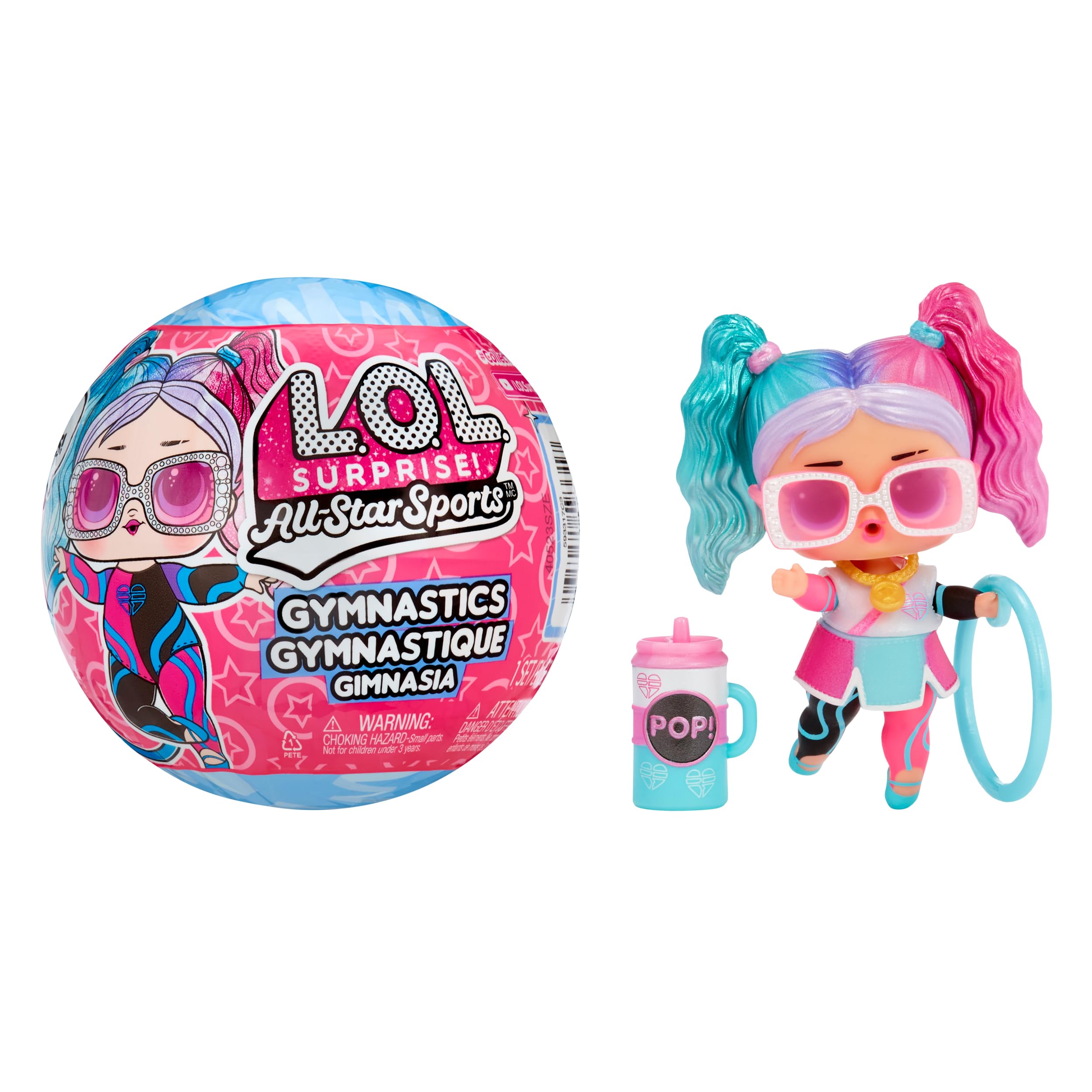 LOL Surprise All Star Sports Gymnastics Doll with 8 Surprises - Collectible Limited Edition Gymnast Doll with Balance Beam Ball - Perfect Gift for Kids & Collectors - Birthday, Christmas, Playtime & Gymnastics Themed Parties