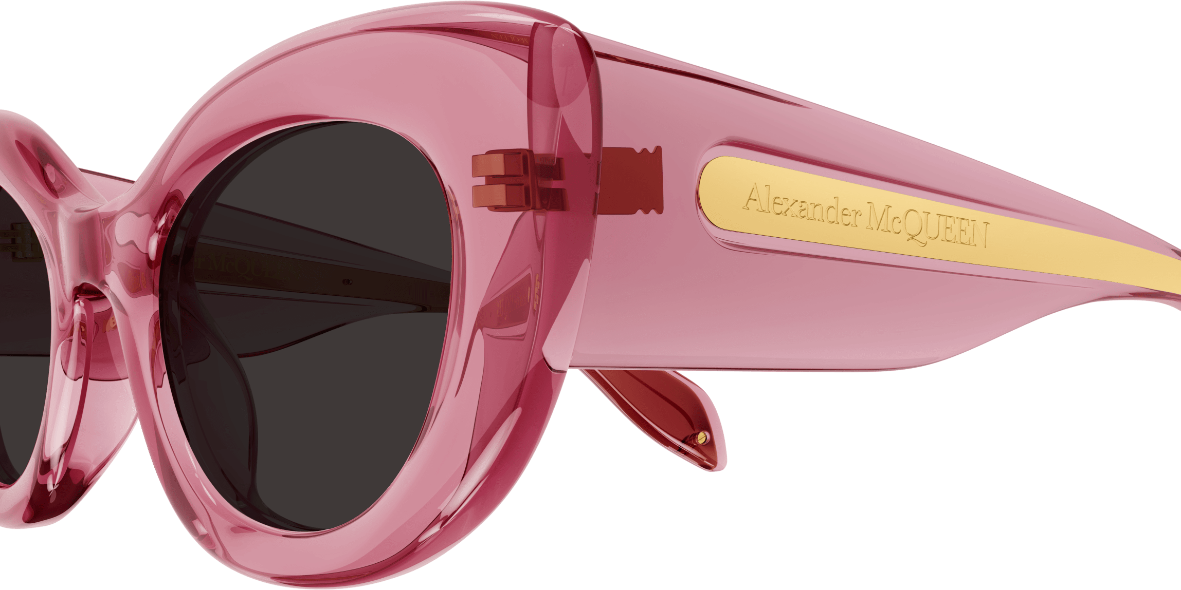 Alexander McQueen AM0403S Sunglasses - Luxury Designer Shades for Women & Men - UV Protection & Fashion Statement - Perfect for Travel, Beach & Everyday Wear
