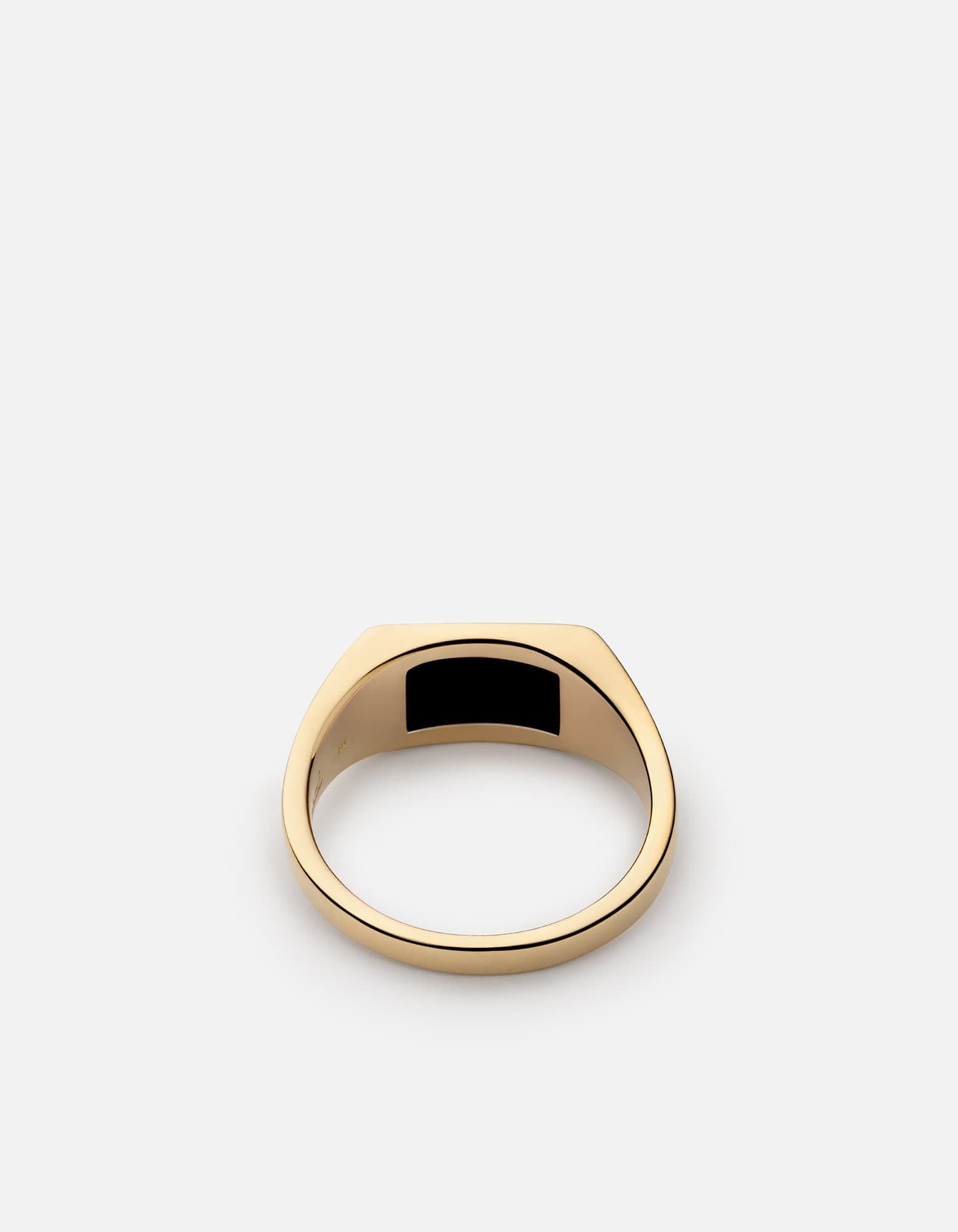 14k Gold Lennox Onyx Ring for Women - Elegant Black Onyx Jewelry for Everyday Wear & Special Occasions