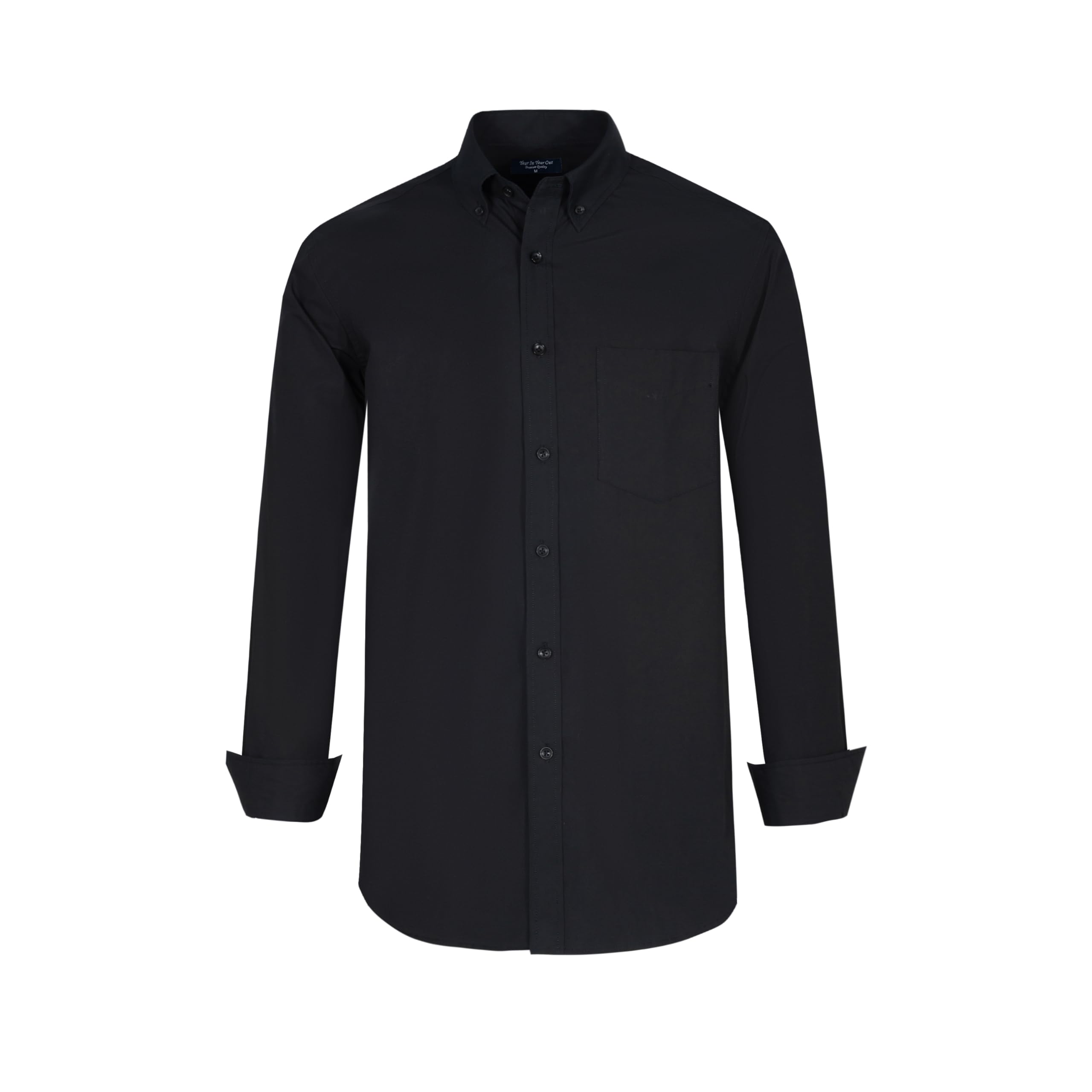 Year In Year Out Men's Water & Stain Resistant Dress Shirts - Button Down Long Sleeve Formal Shirts (Big & Tall Sizes Available) - Perfect for Office Wear, Business Meetings & Special Occasions