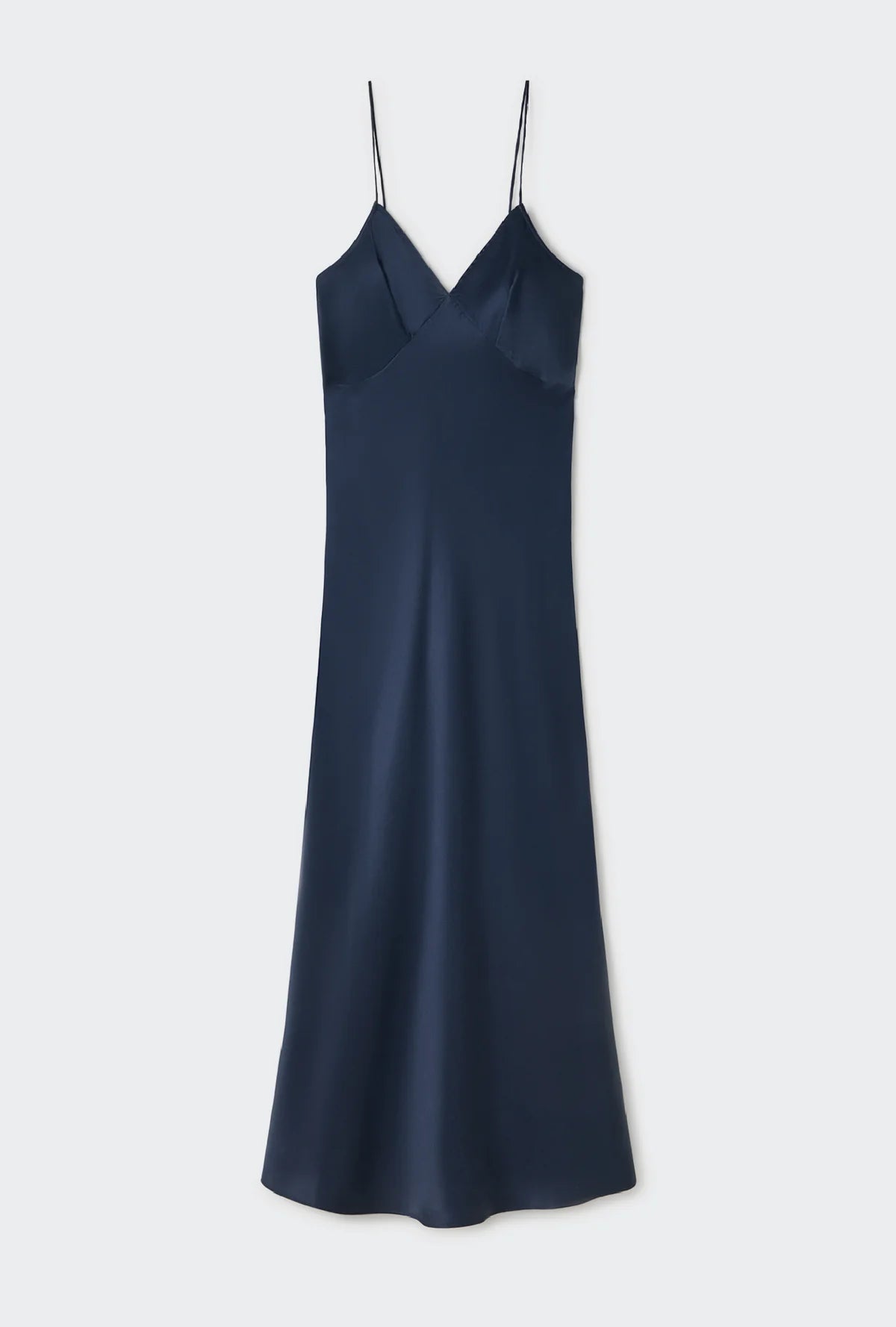 Elegant Deco Rouleau Midnight Blue Dress for Women - Perfect for Evening Parties, Cocktail Events & Special Occasions