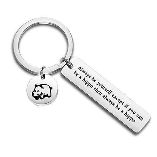 Hippo Keychain 2