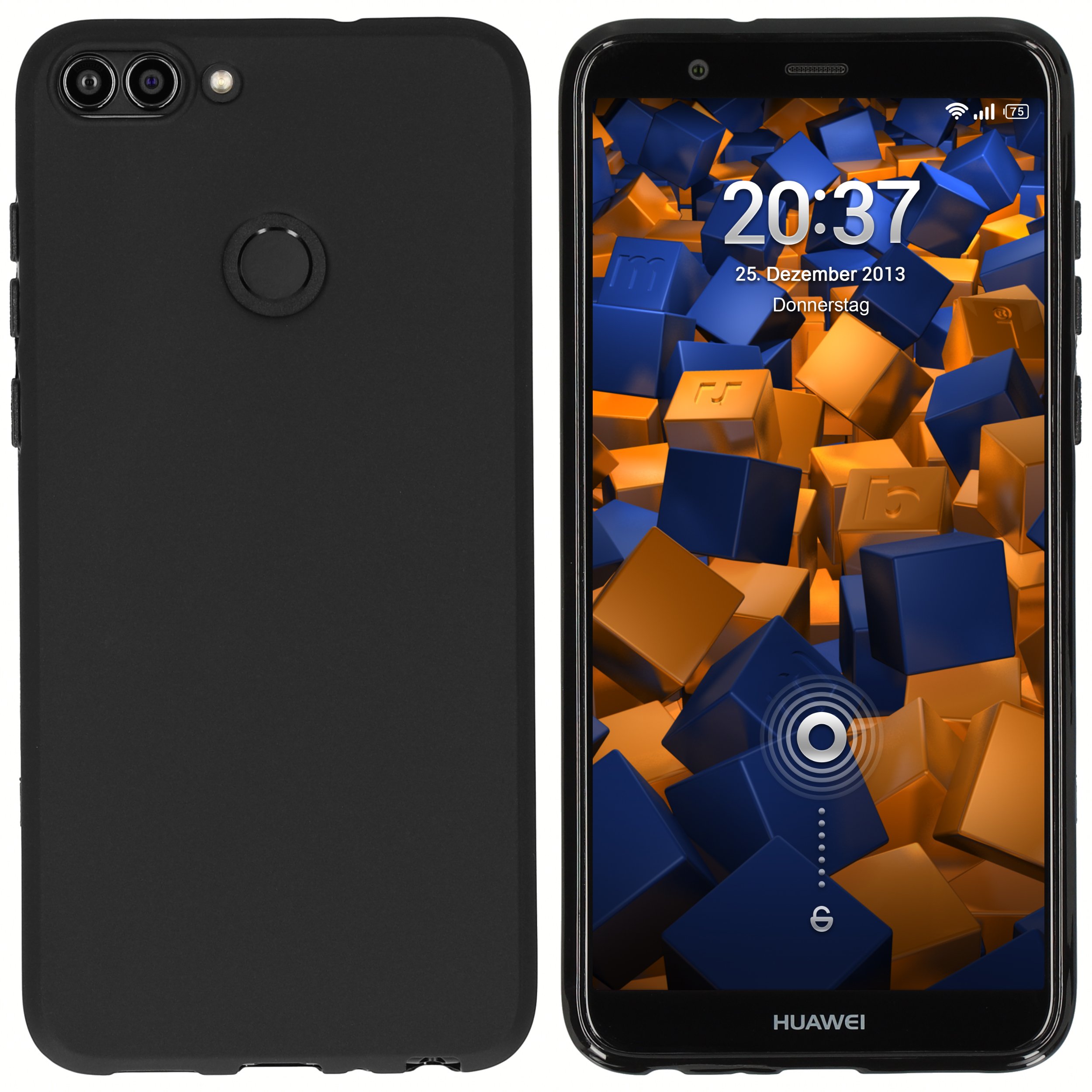 Huawei P Smart Phone Case - Shockproof Protective Cover, Slim Fit, Anti-Scratch | Perfect for Daily Use, Travel & Outdoor Activities (Black)