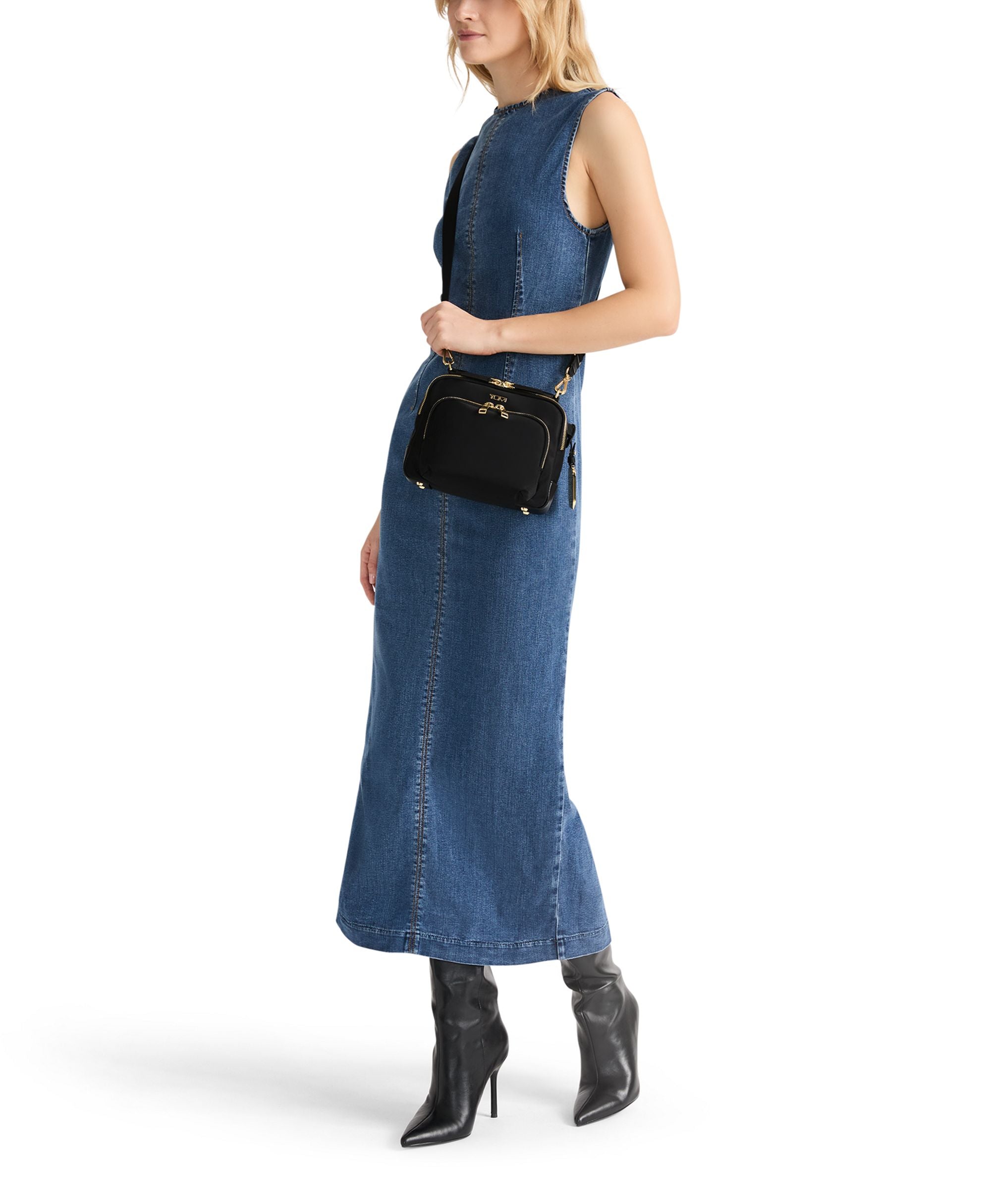 Voyageur Teghan Crossbody Bag for Women - Stylish Leather Shoulder Purse with Adjustable Strap, Perfect for Travel, Work & Everyday Use