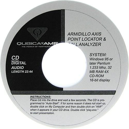 AMF Armadillo Bowling Ball Analyzer CD – Perfect for Bowlers & Coaches to Improve Performance & Technique