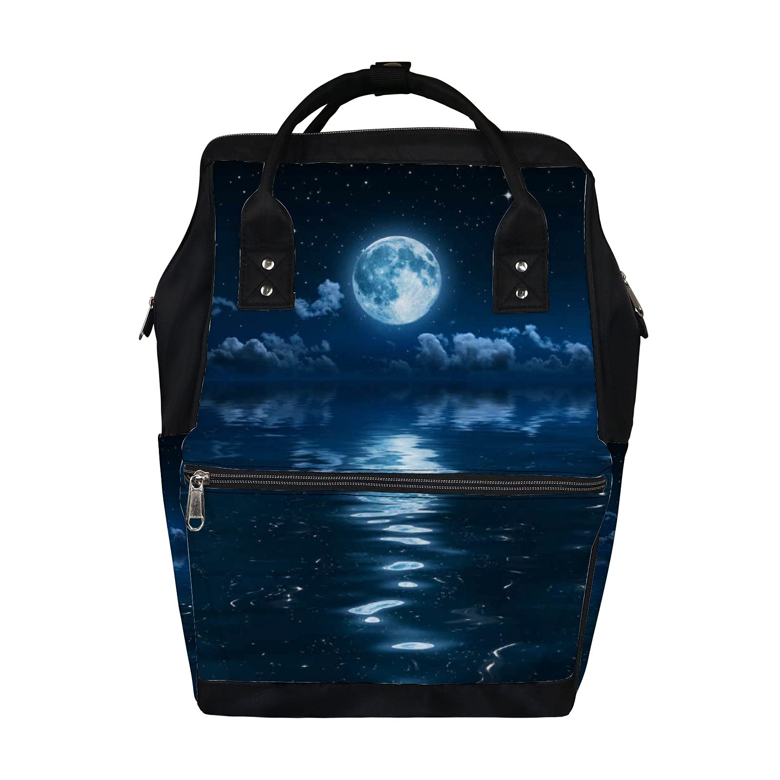 Waterproof Diaper Backpack for Travel - Large Capacity Baby Nappy Changing Bag with Laptop Compartment | Stylish & Durable Unisex Parent Backpack for Beach, Park & Daily Use